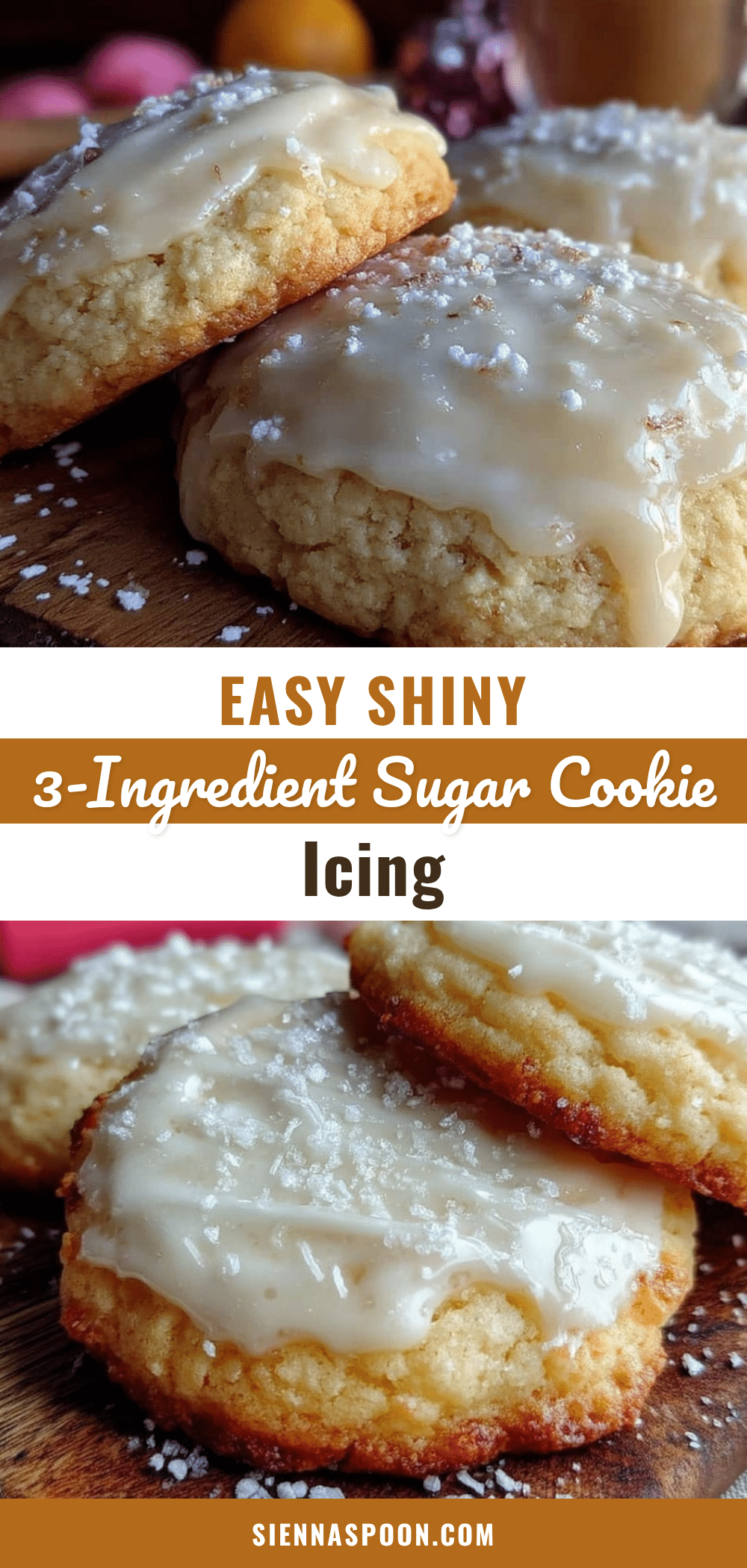 3-ingredient sugar cookie icing recipe