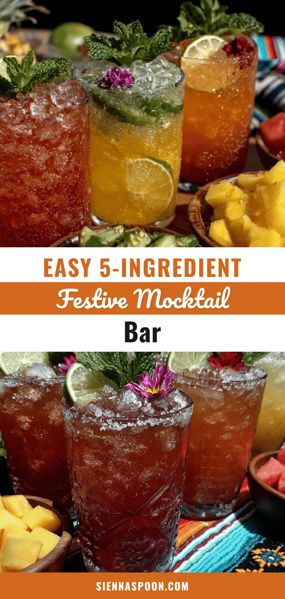 5-ingredient build-your-own mocktail bar recipe