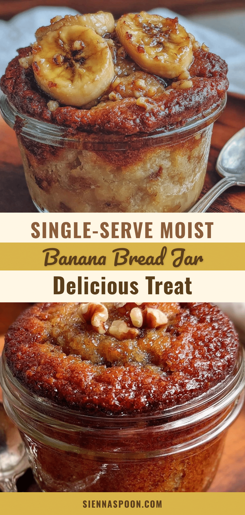 banana bread mason jar recipe