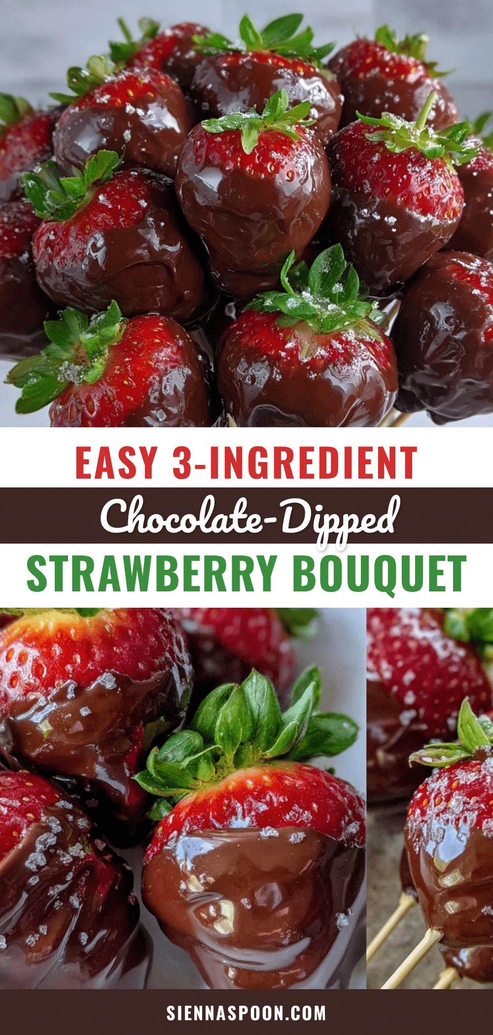 chocolate-dipped strawberry bouquet recipe