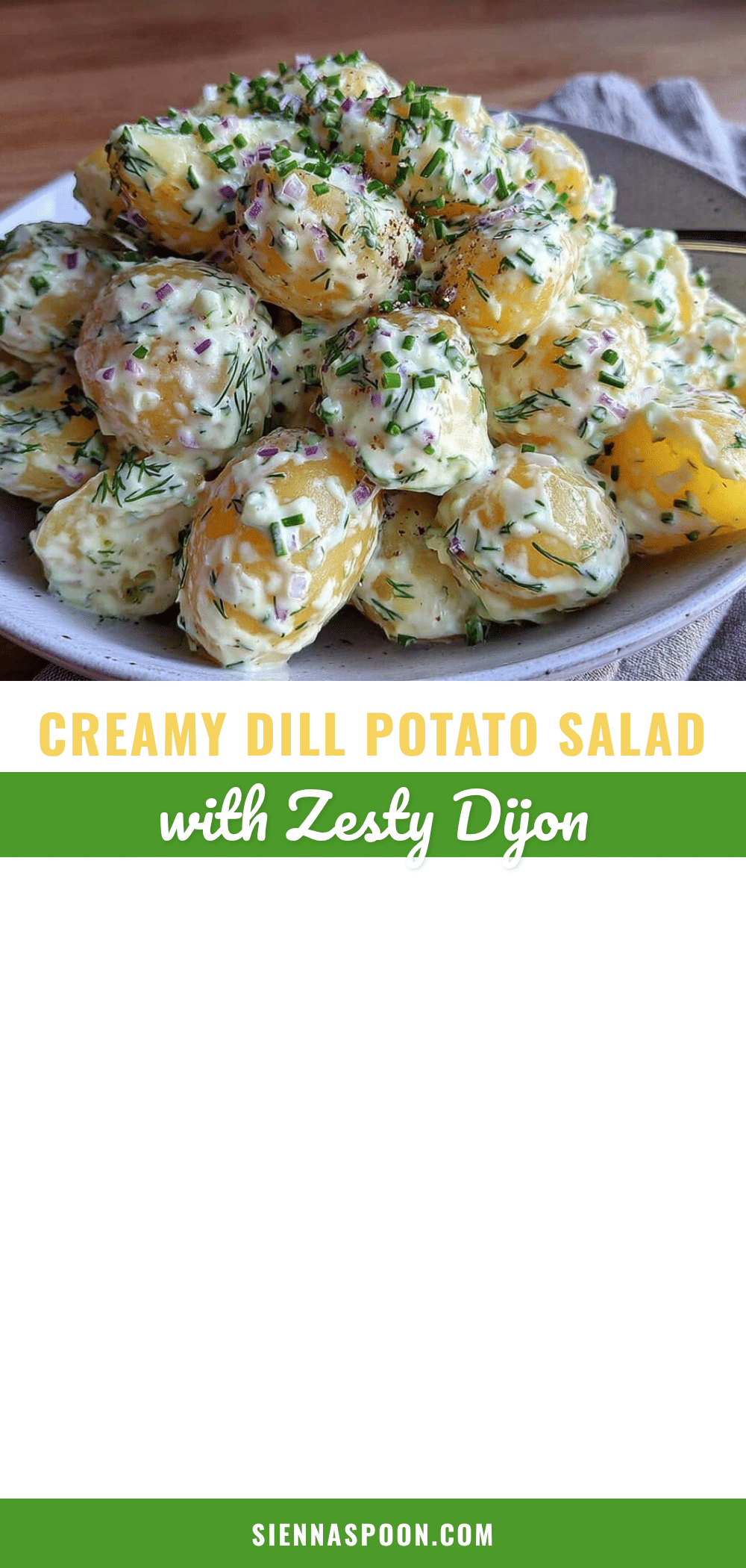 creamy dill potato salad recipe