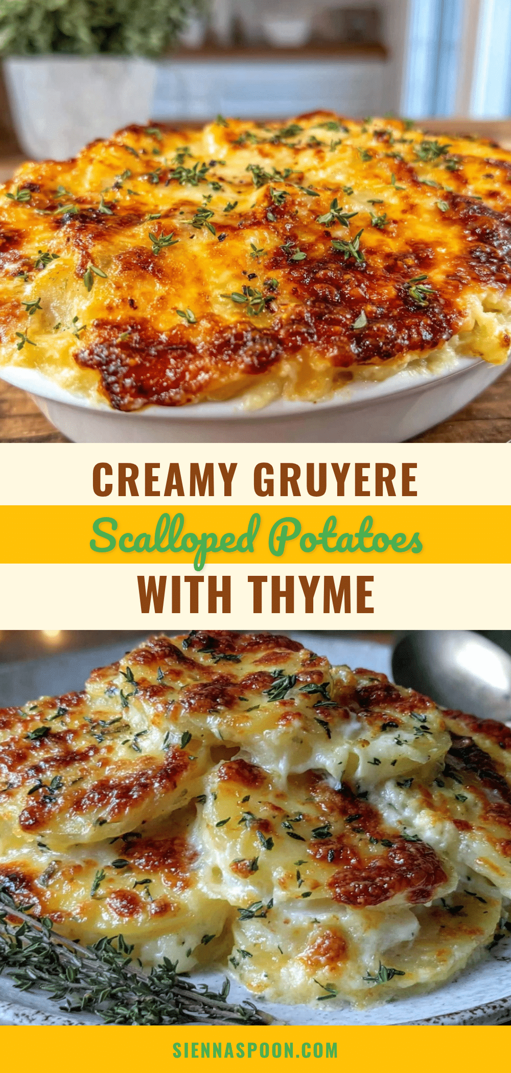 creamy scalloped potatoes au gratin recipe