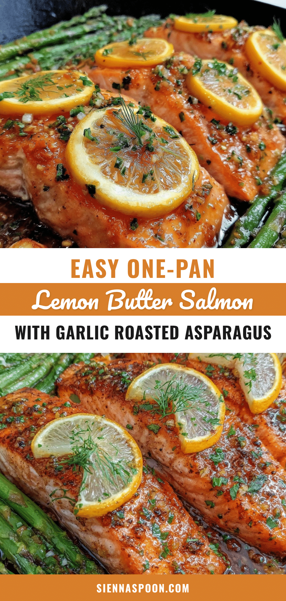 Easy One-Pan Lemon Butter Salmon recipe
