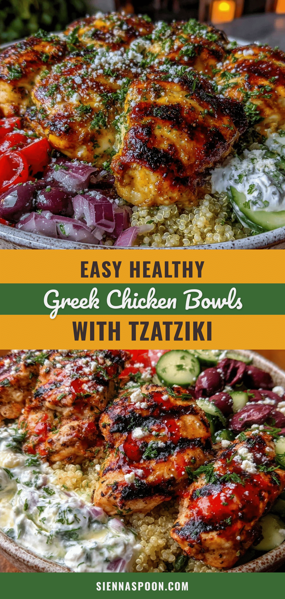 gestational diabetes greek chicken bowls recipe