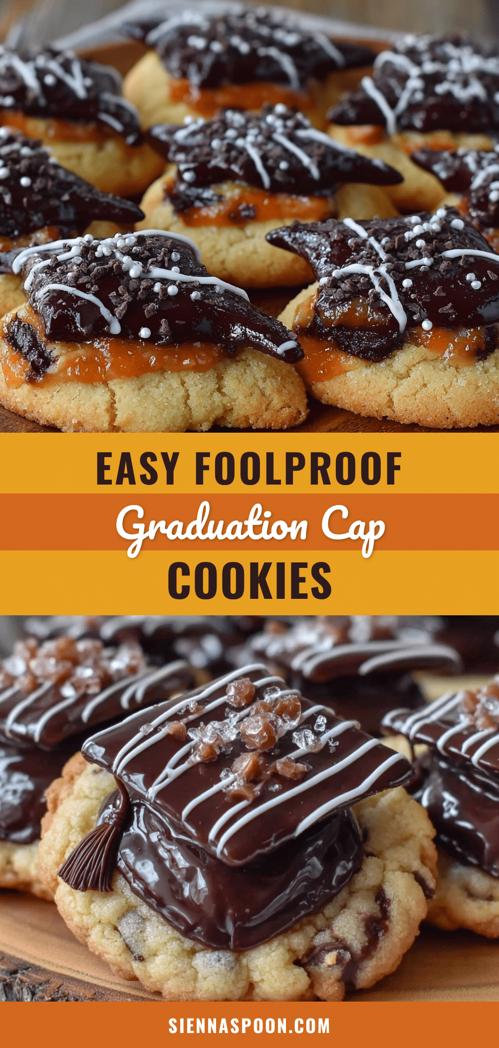 graduation cap cookies recipe