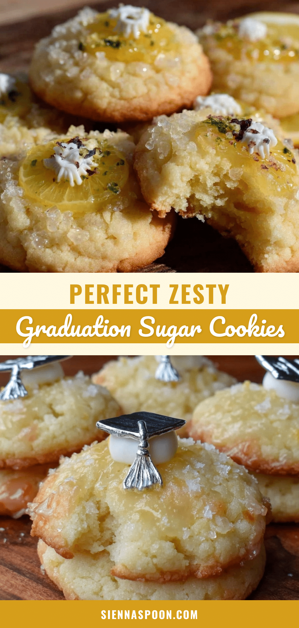 graduation lemon sugar cookies recipe