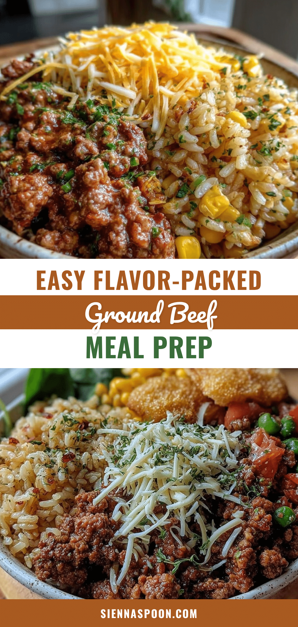 ground beef meal prep bowl recipe