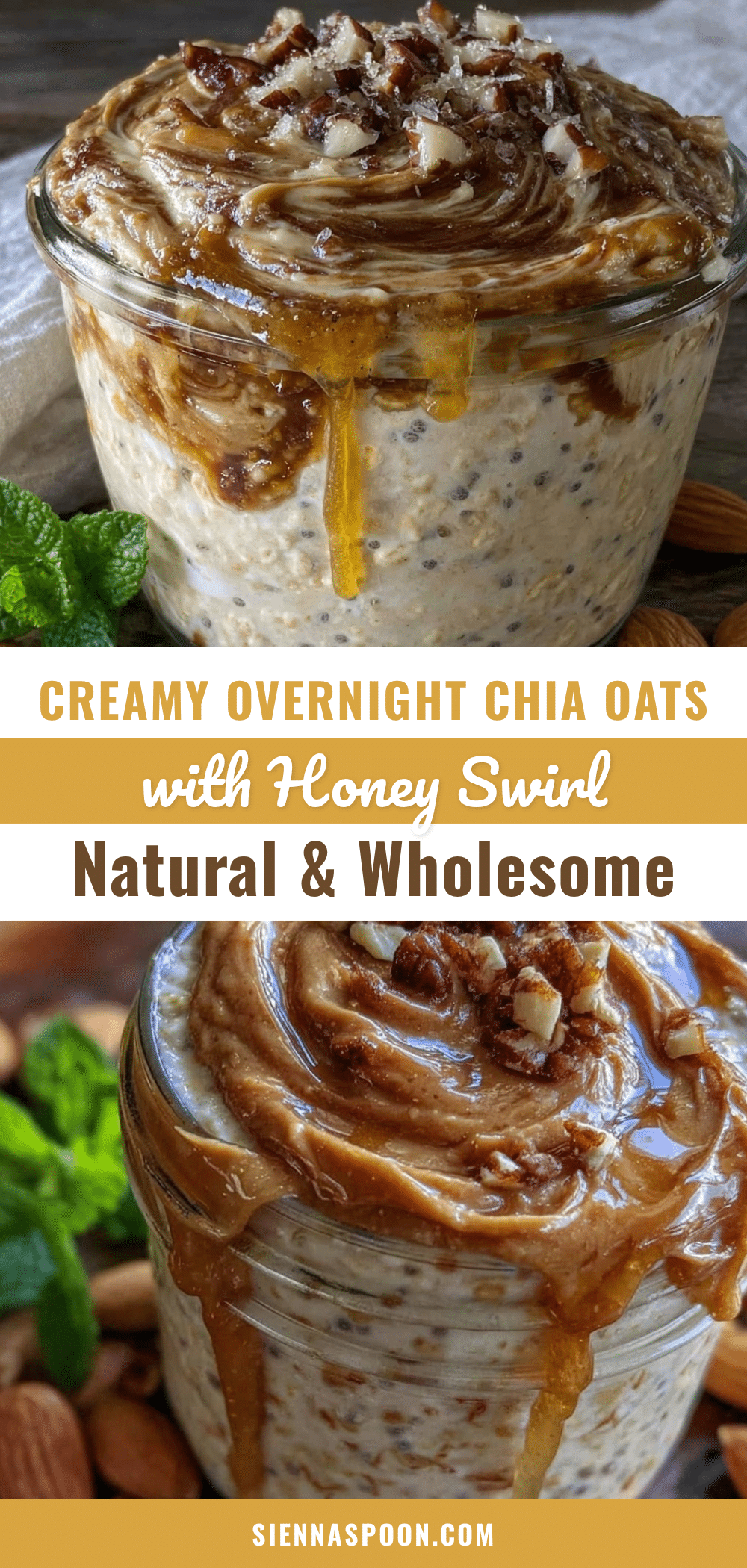 healthy overnight chia seed oats recipe