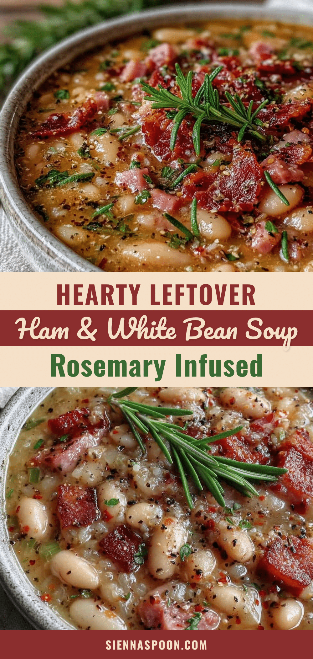 leftover ham and white bean rosemary soup recipe