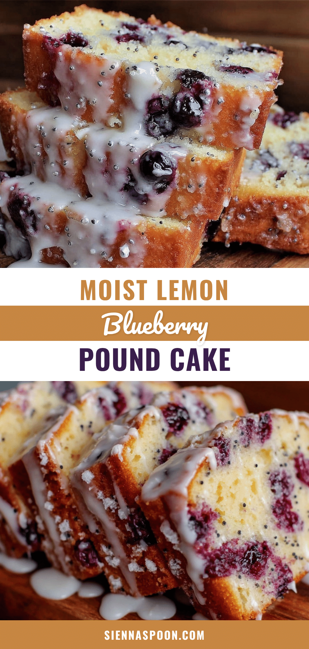 lemon blueberry pound cake recipe