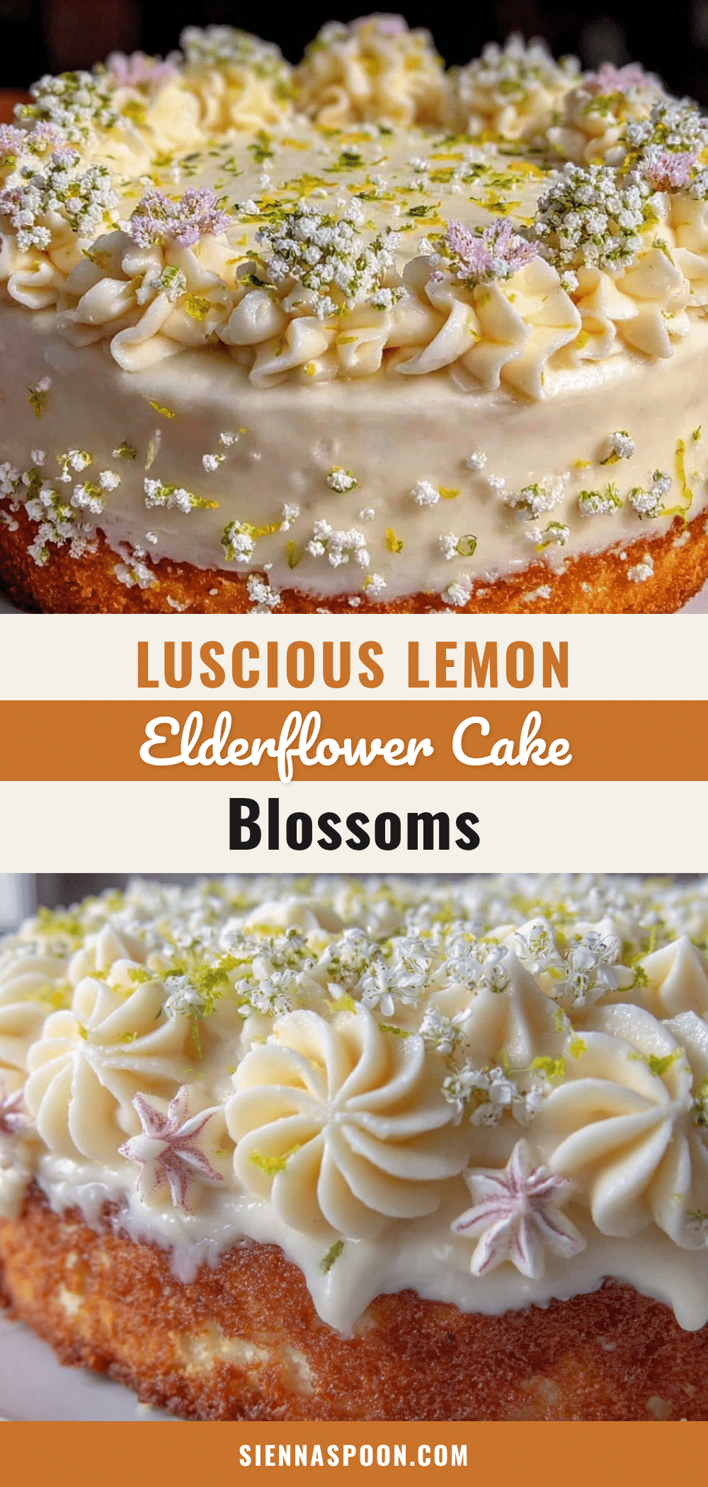lemon elderflower cake recipe