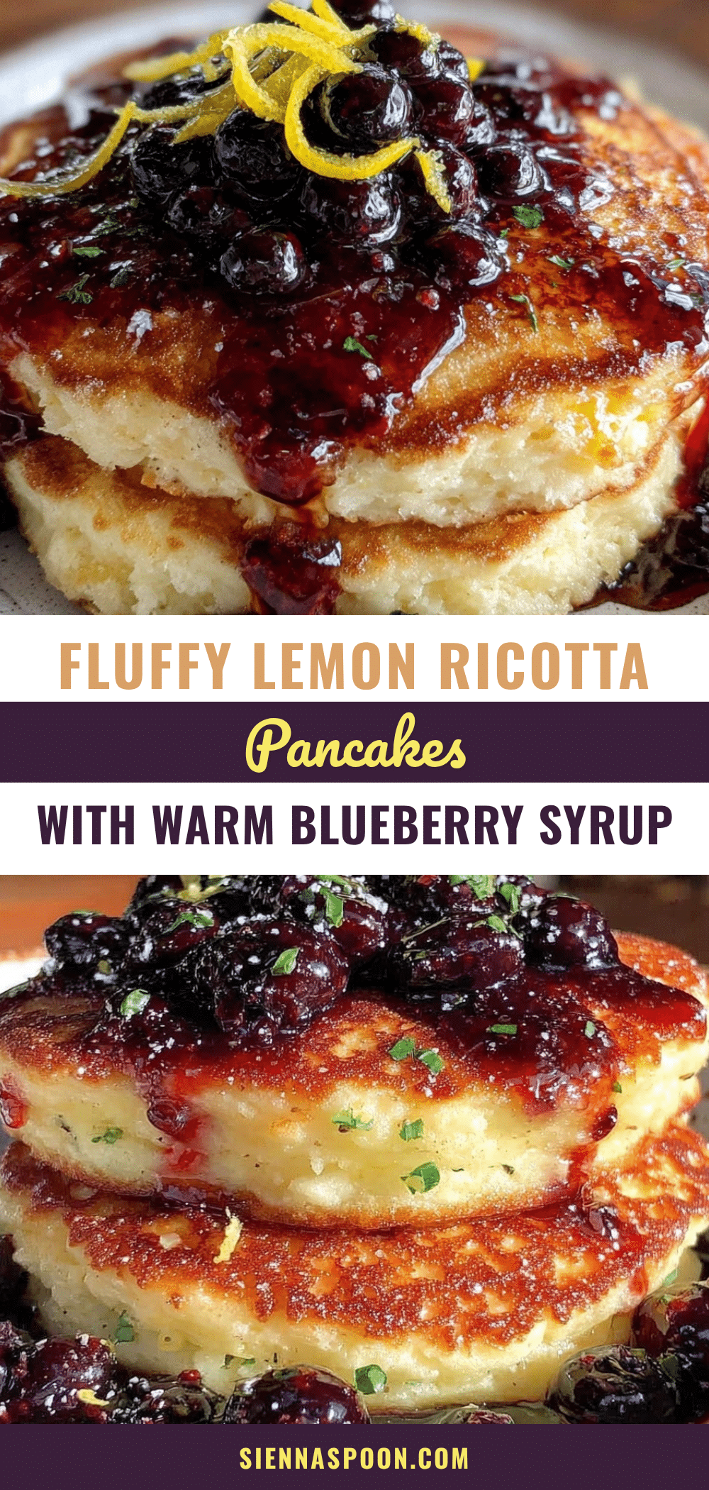 lemon ricotta pancakes recipe