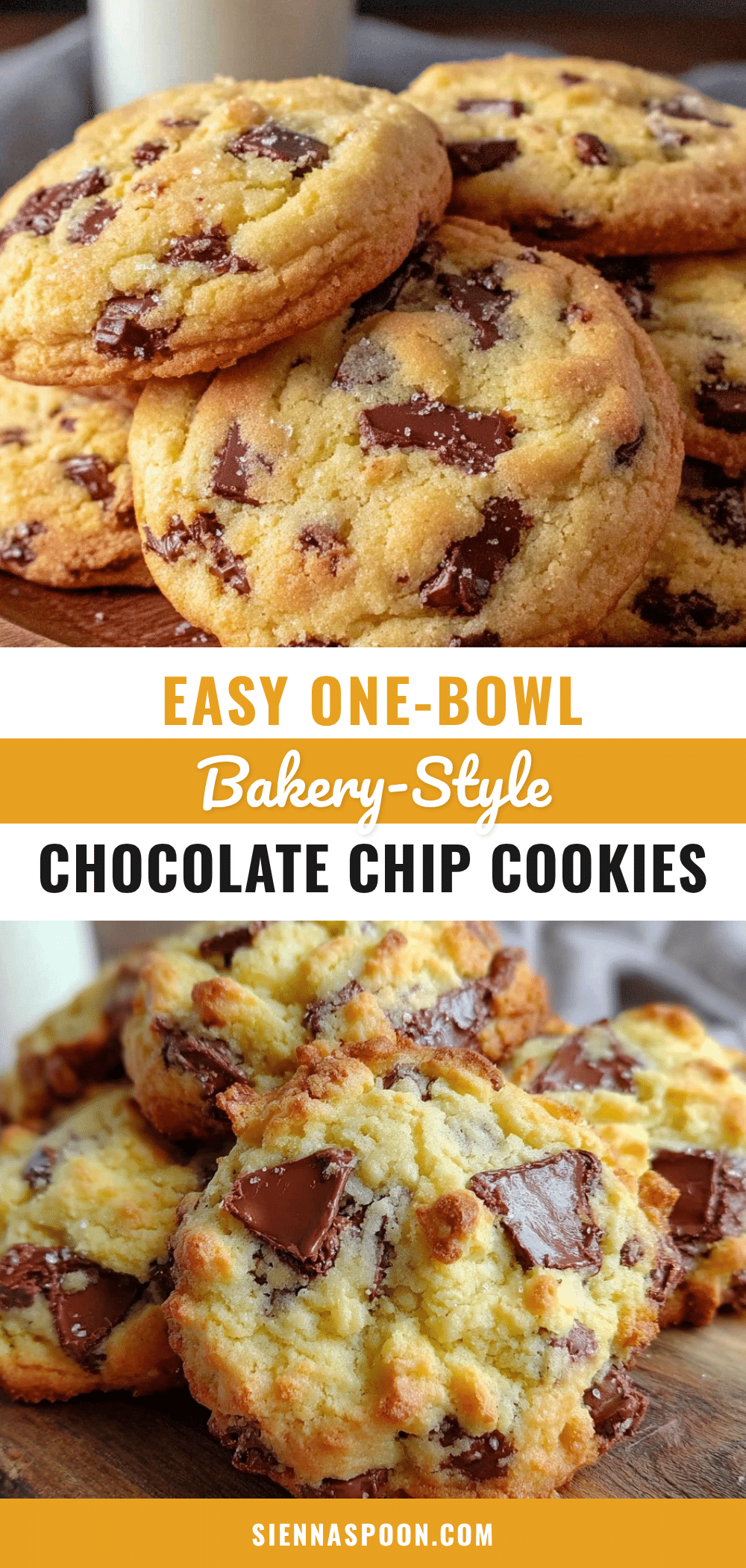one-bowl no-chill chocolate chip cookies recipe