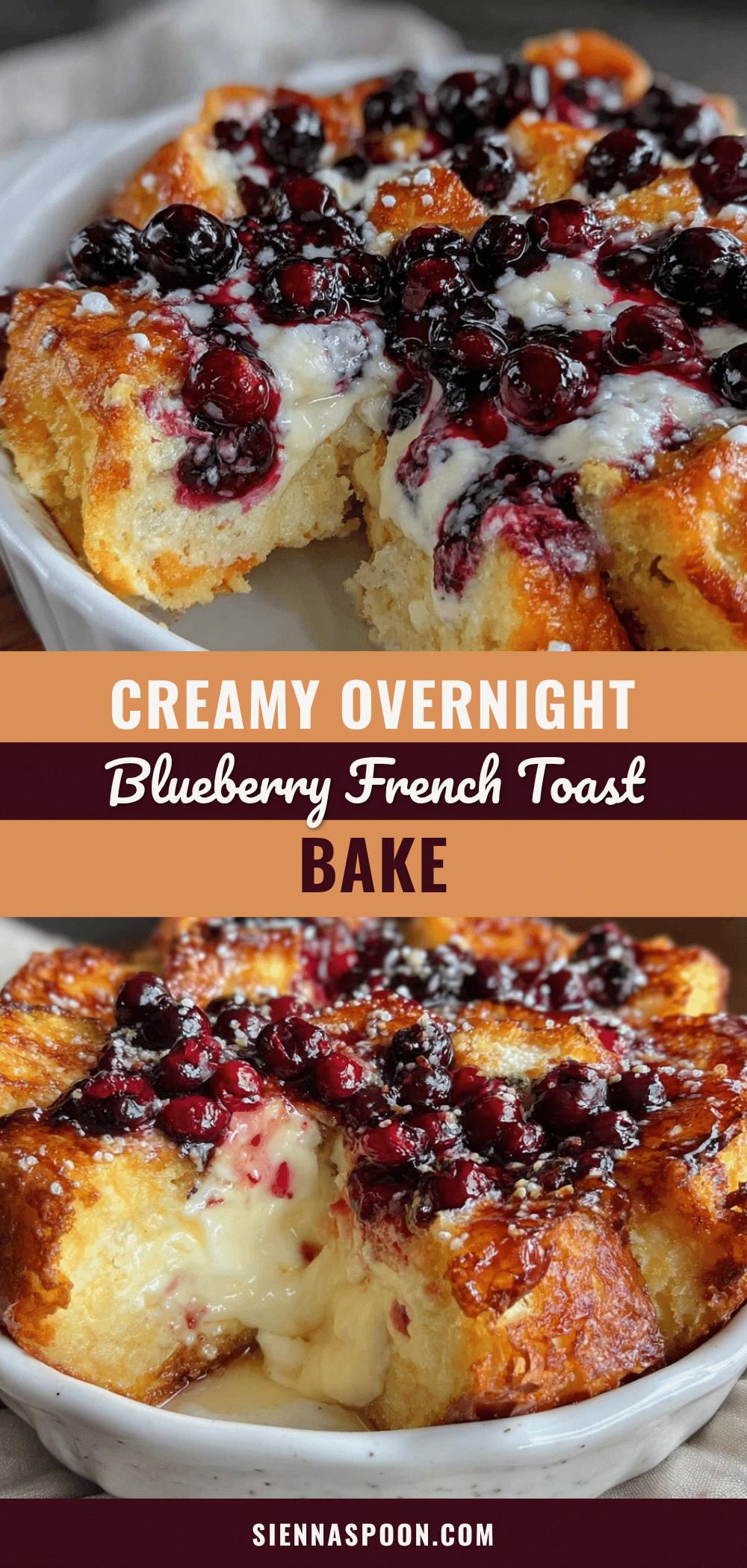 overnight blueberry cream cheese french toast bake recipe