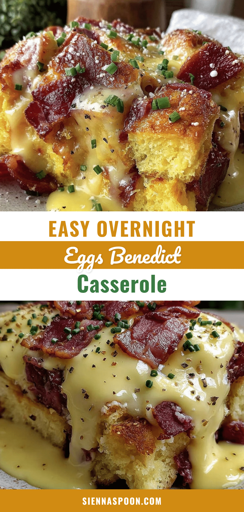 overnight eggs benedict casserole recipe