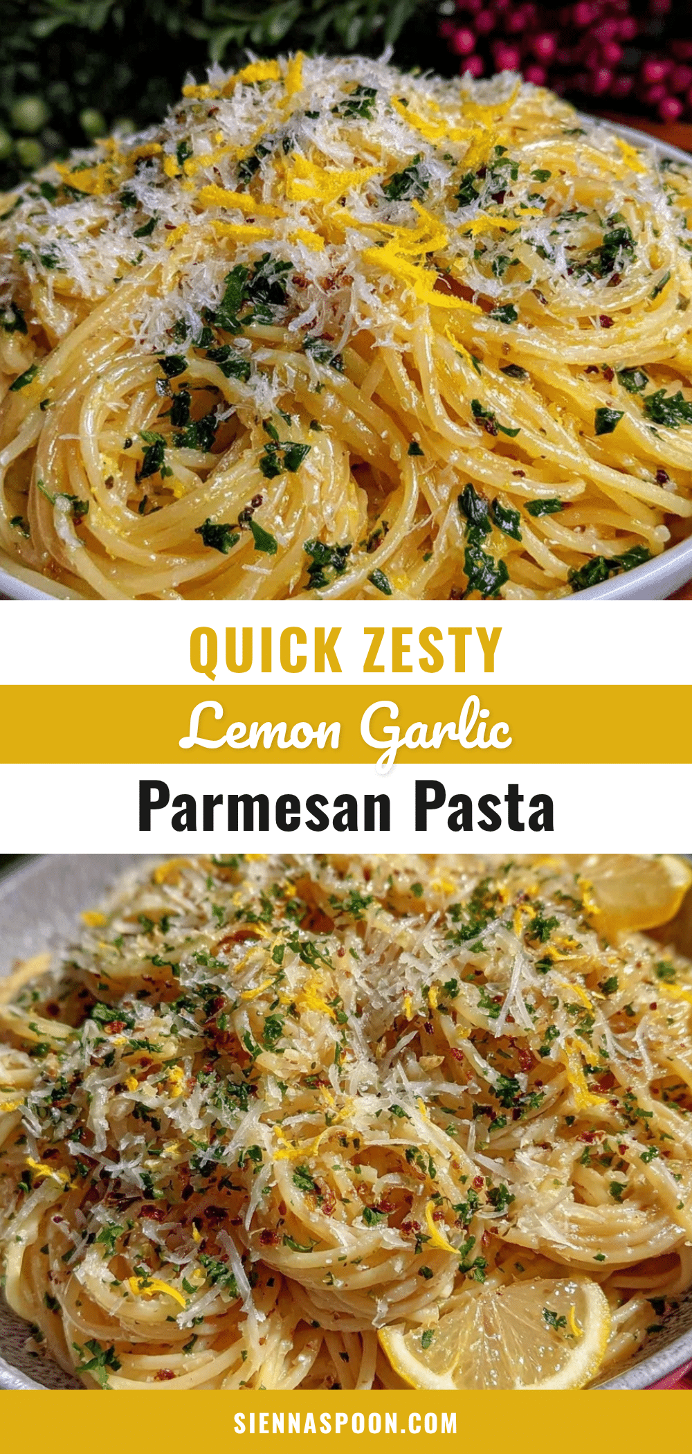 quick lemon garlic pasta recipe