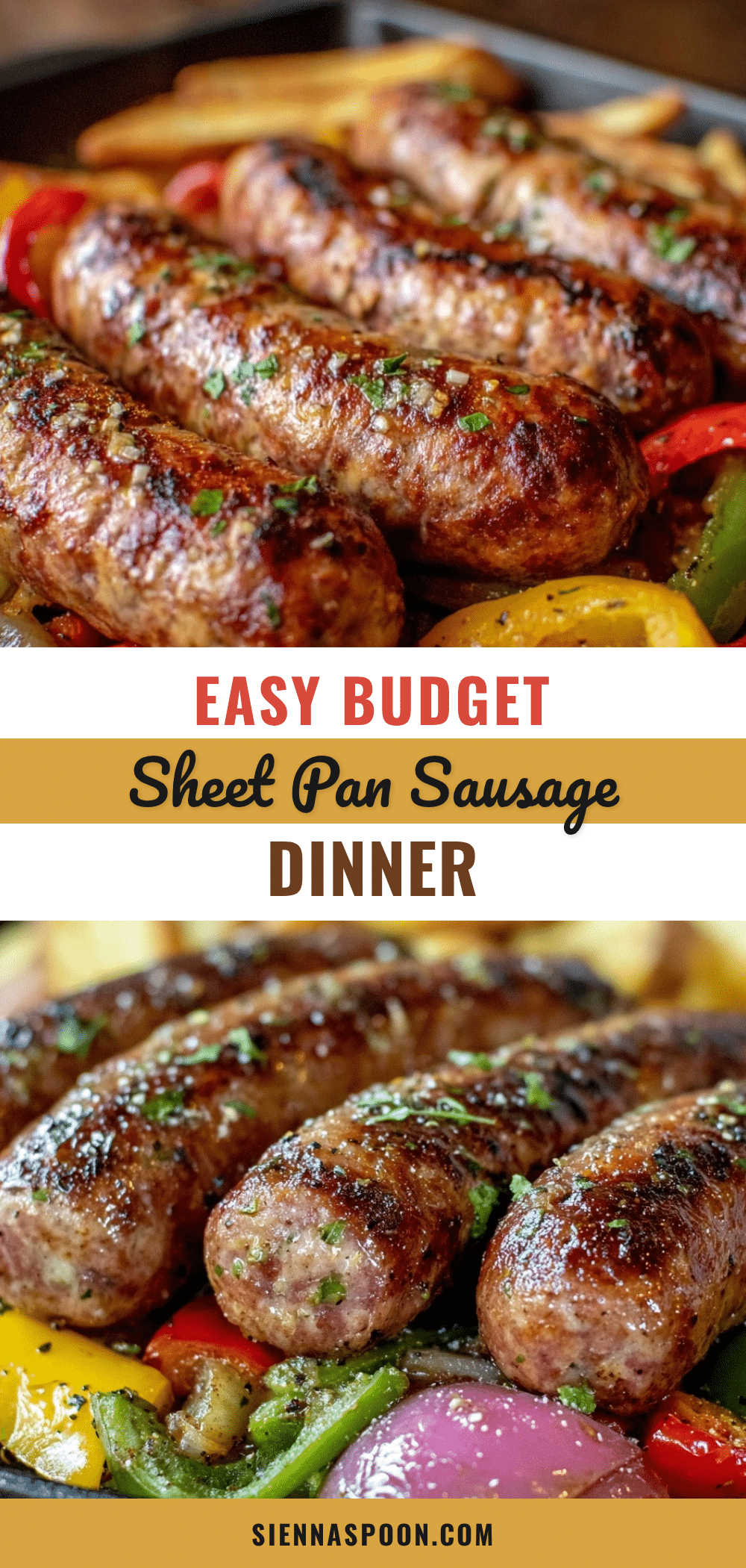 sheet pan sausage and pepper dinner recipe