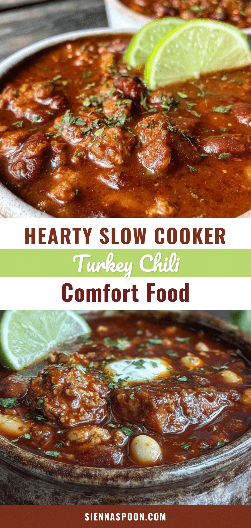 slow cooker turkey chili recipe