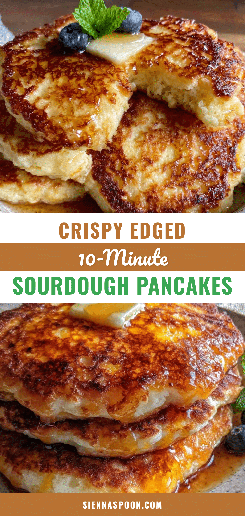 sourdough discard pancakes recipe