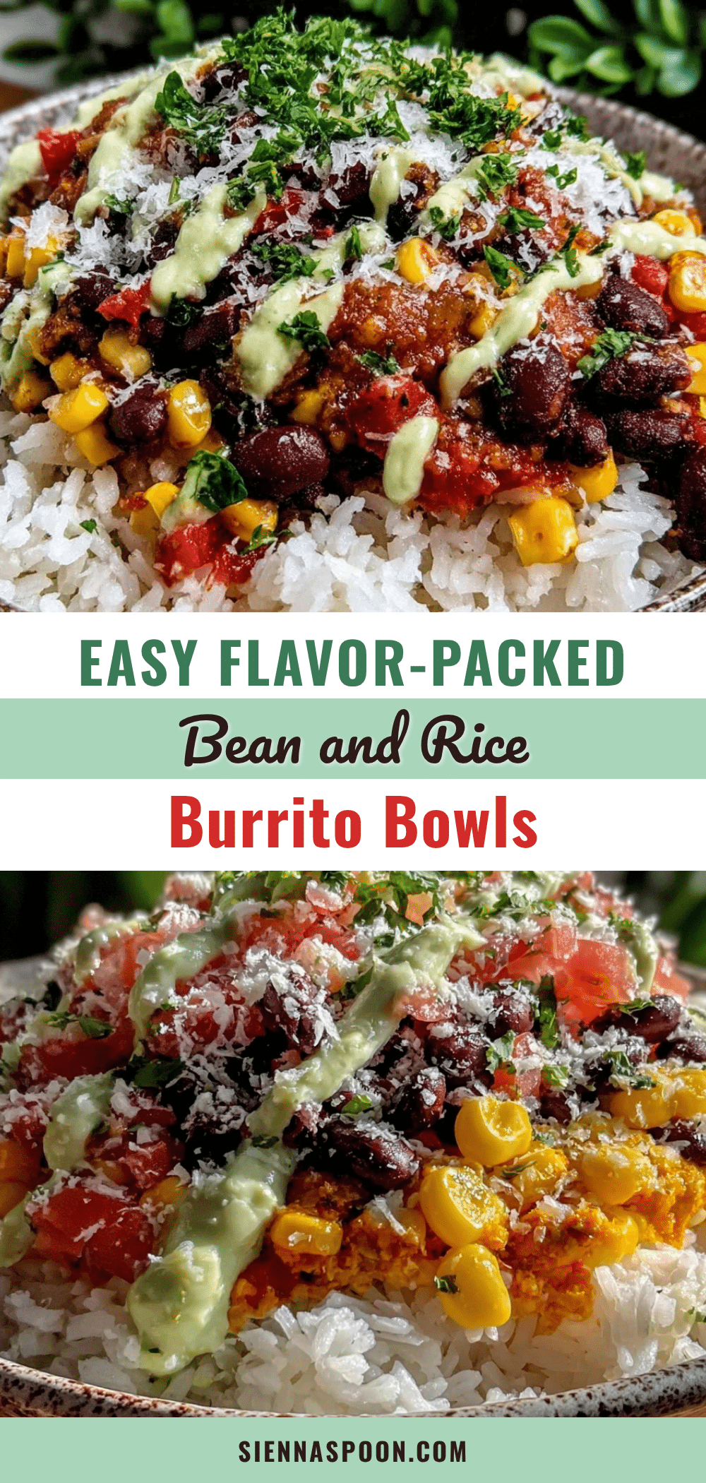 bean rice burrito bowl recipe