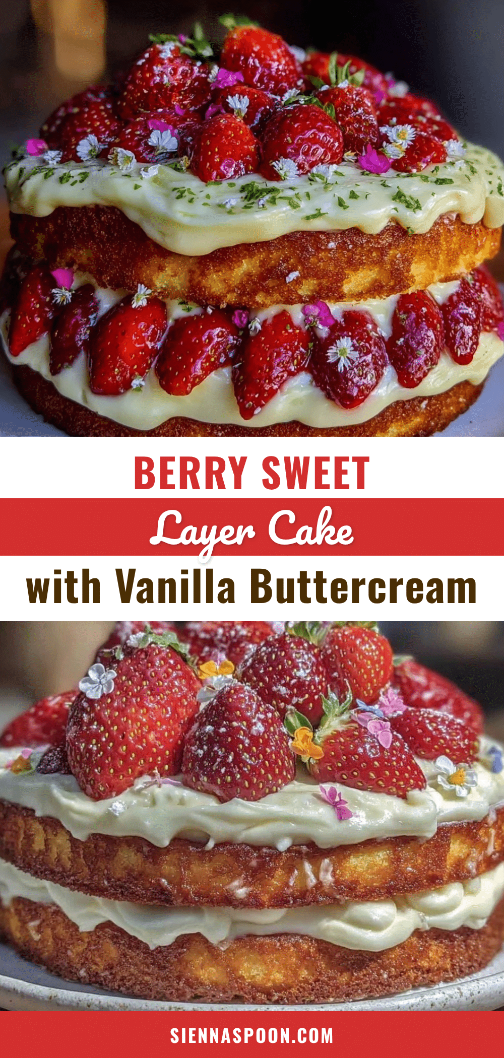 berry sweet baby shower layer cake recipe