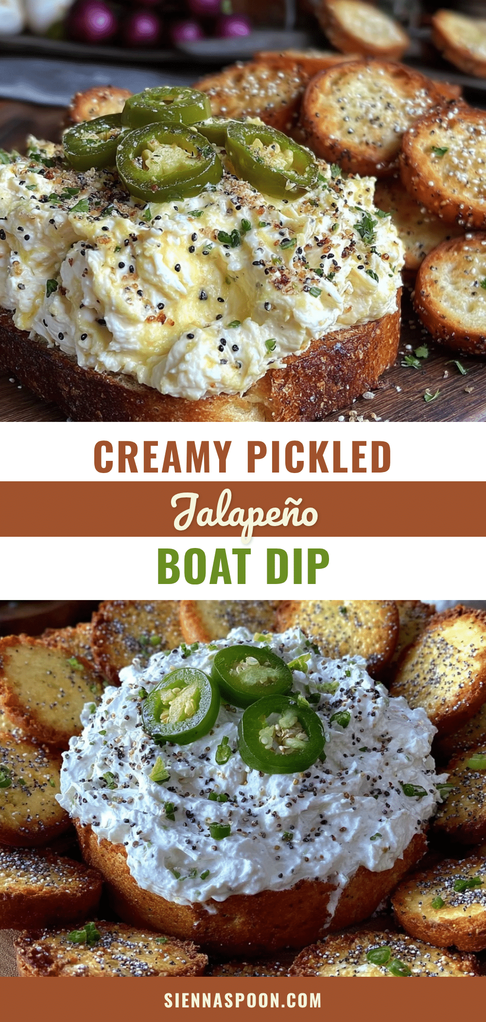 boat dip with cream cheese and pickled jalapeño recipe