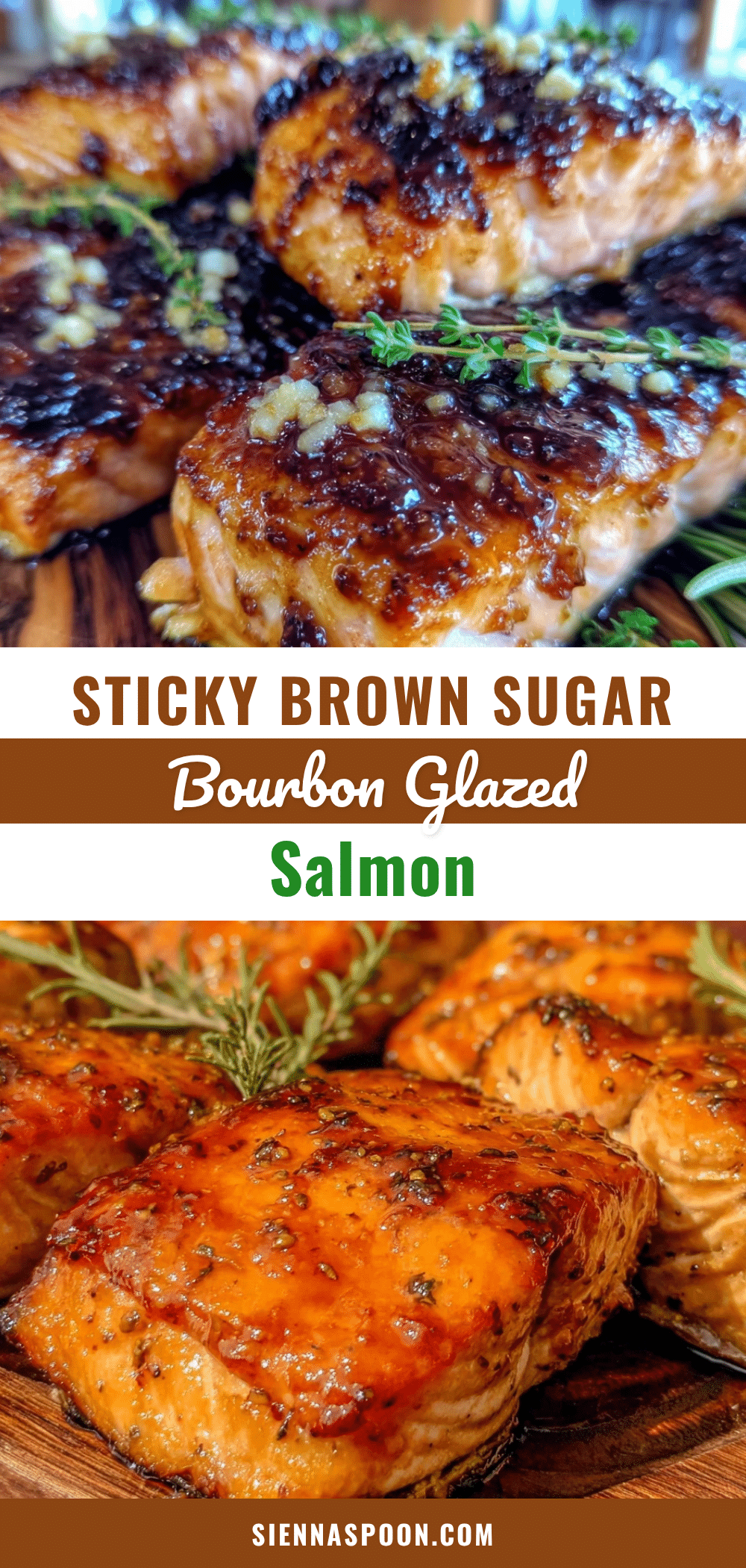 brown sugar bourbon glazed salmon recipe