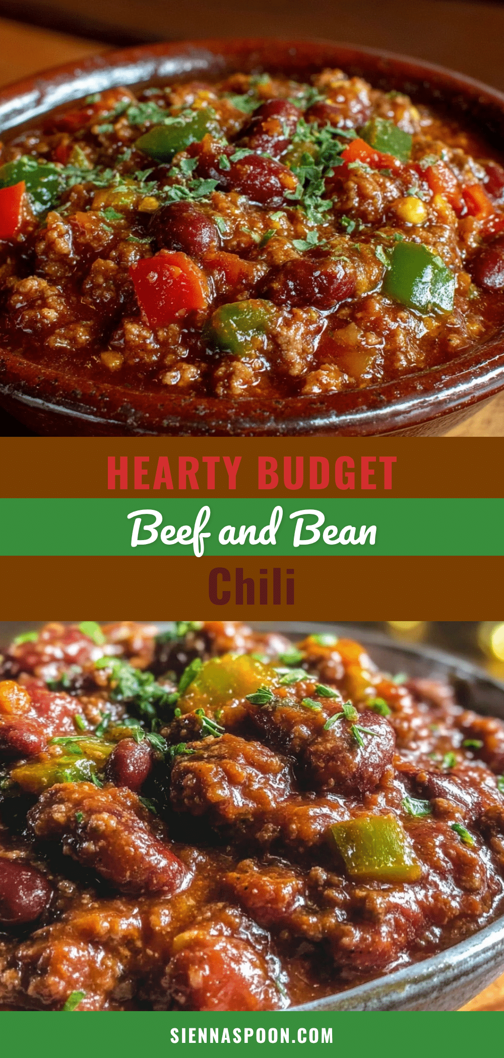 budget beef and bean chili recipe