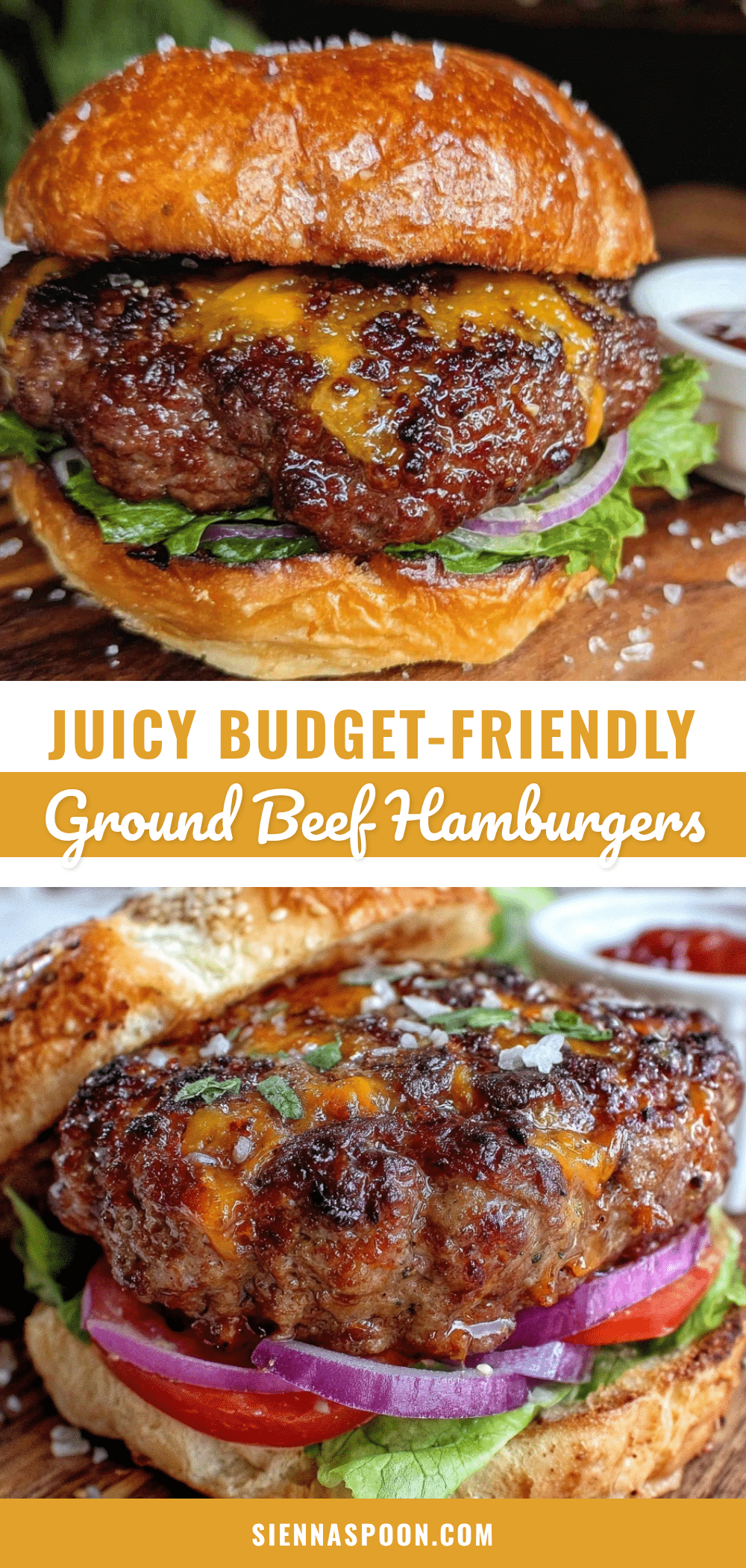 budget-friendly ground beef hamburgers recipe