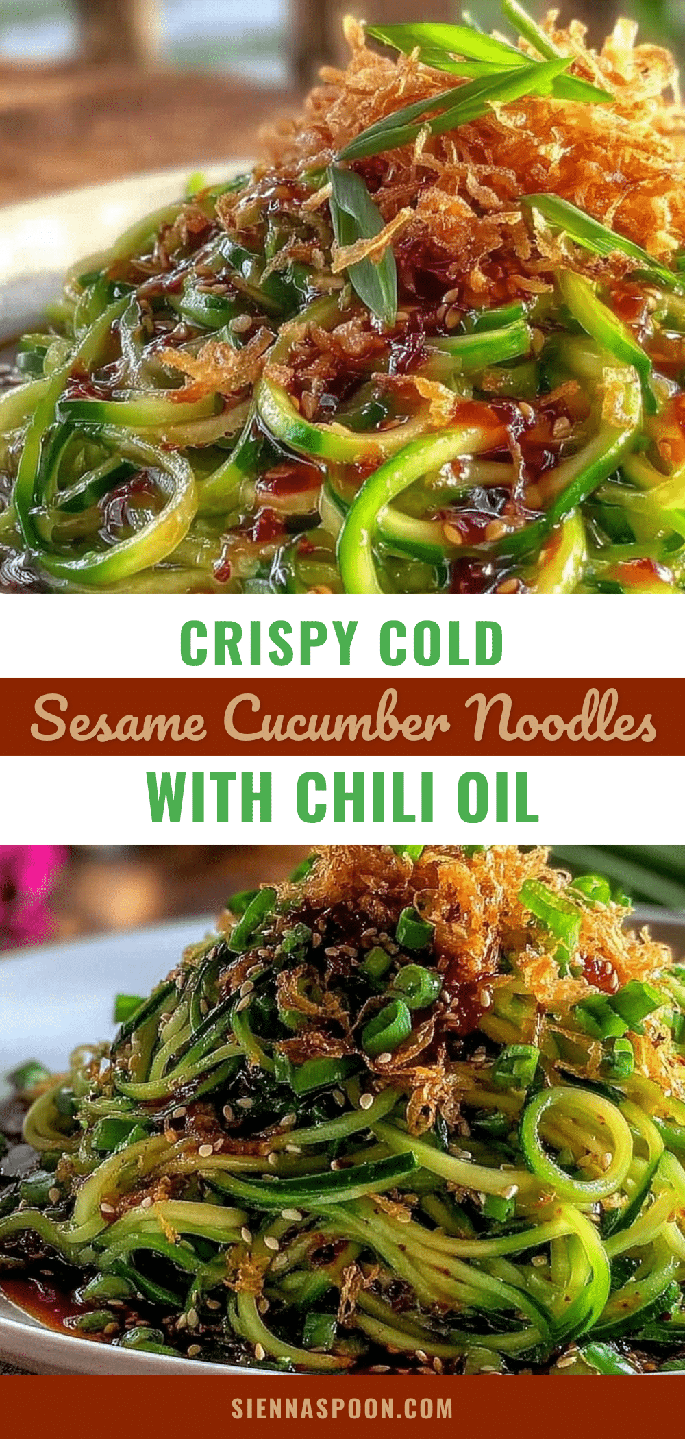 cold sesame cucumber noodle salad recipe