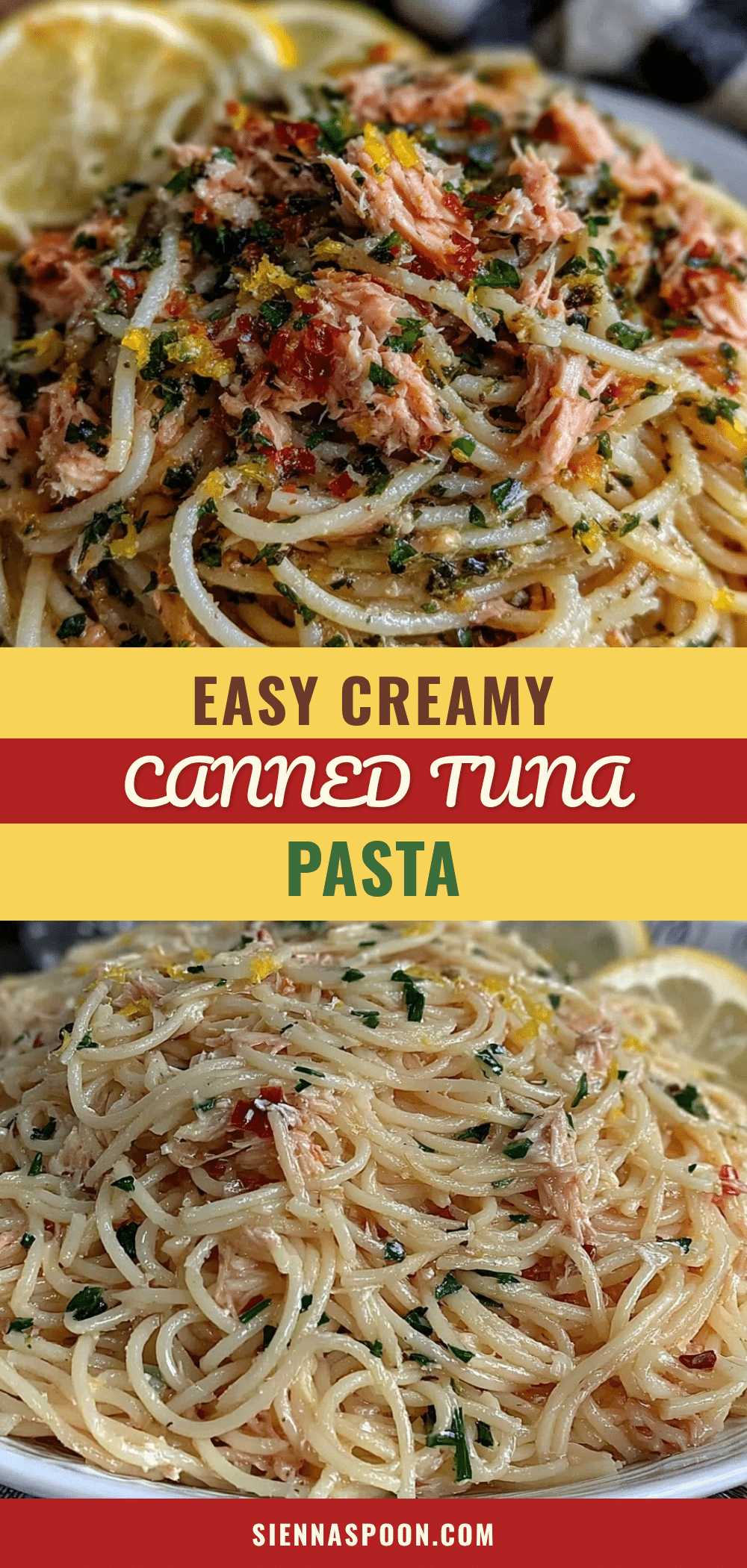 creamy canned tuna pasta recipe
