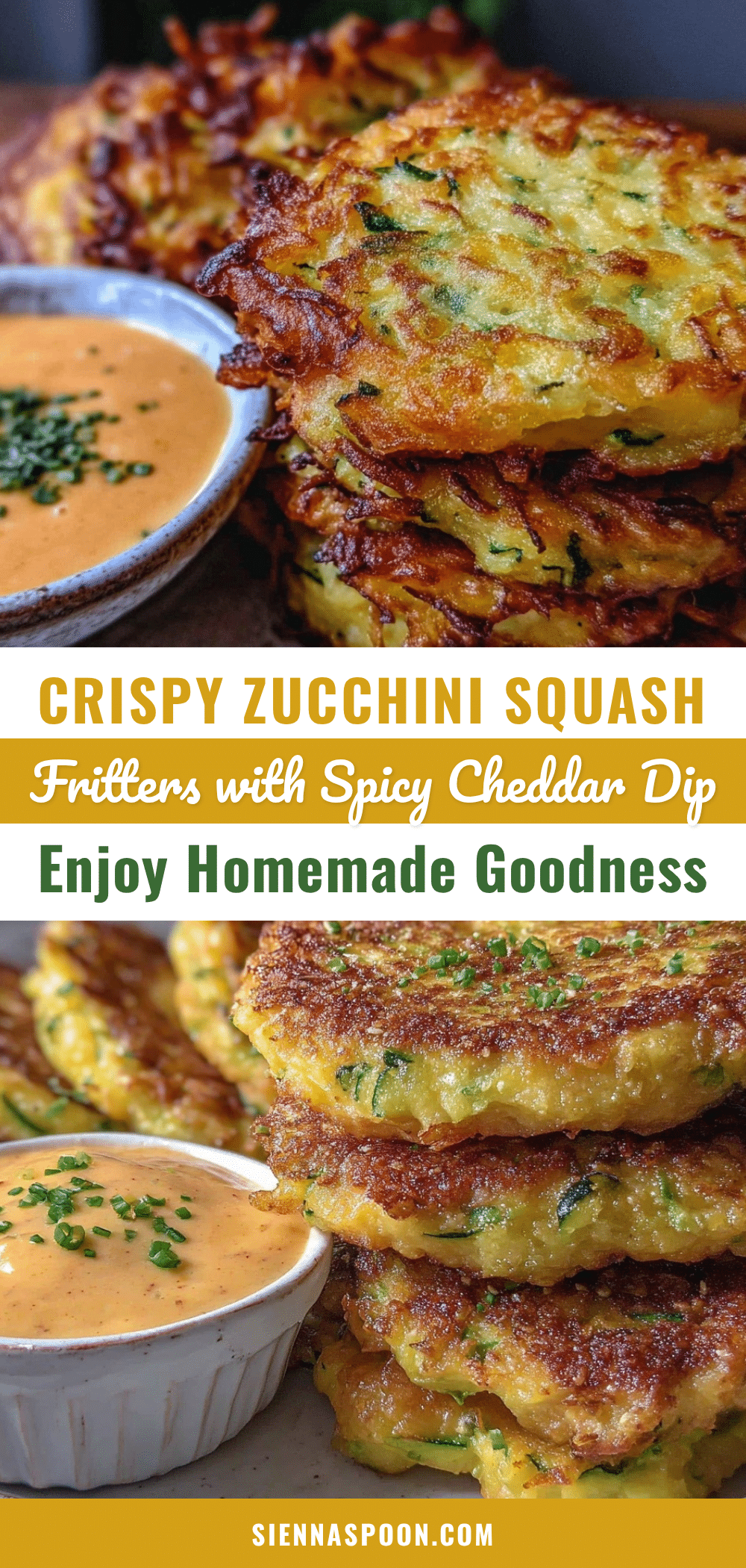 crispy fried zucchini and squash fritters recipe