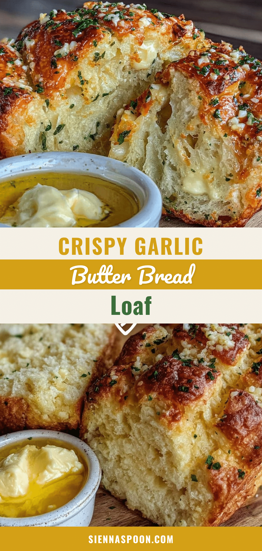 crispy garlic bread loaf recipe