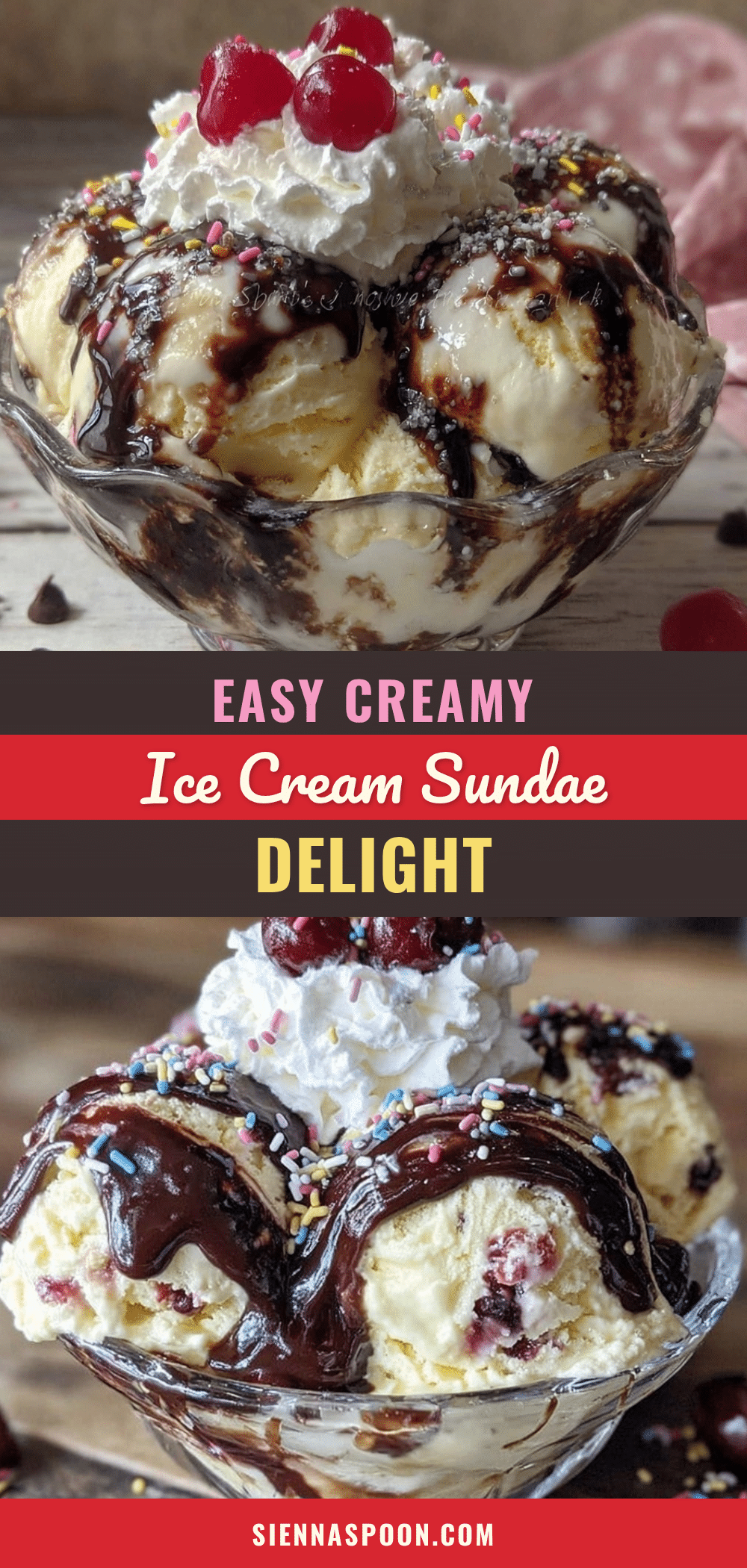 Easy Creamy Ice Cream Sundae Delight recipe