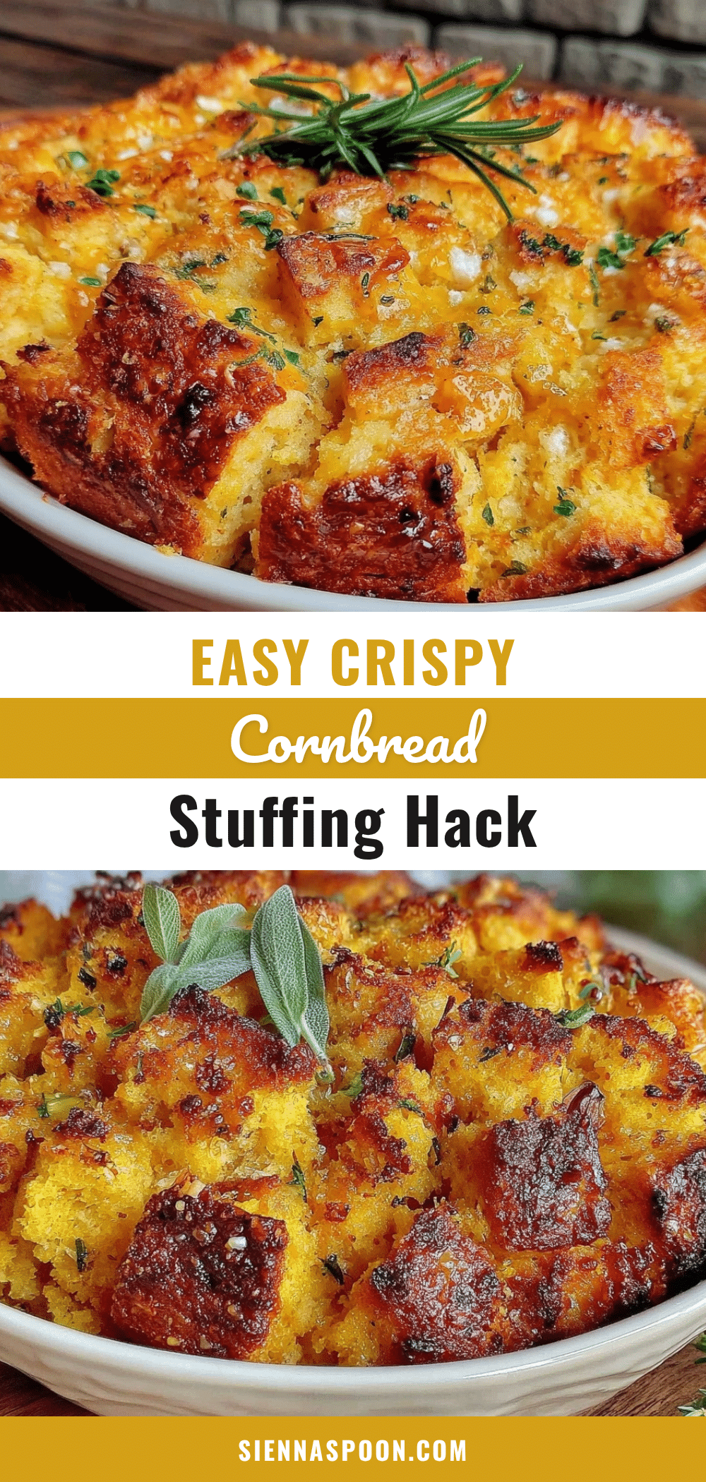 easy crispy cornbread stuffing recipe
