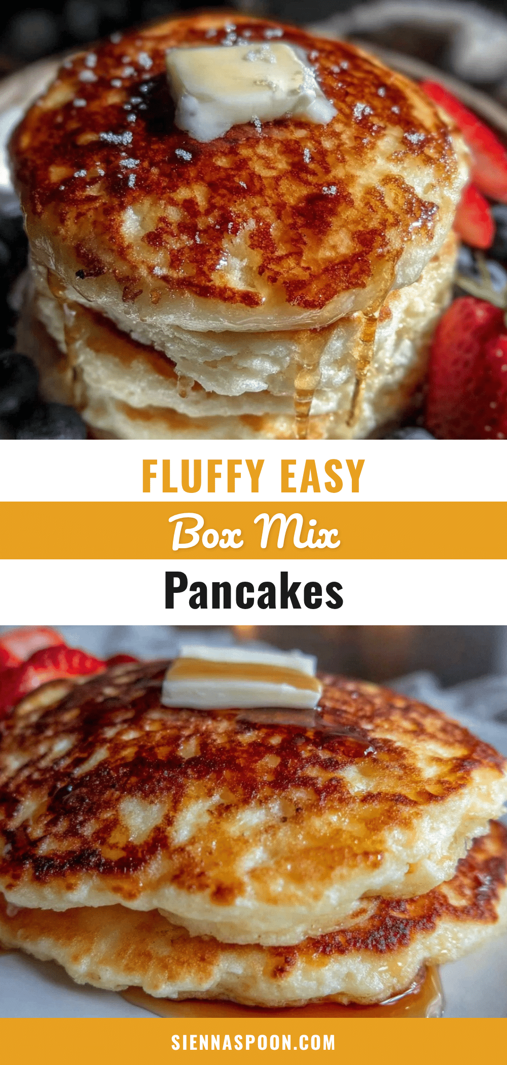 fluffy pancakes box mix hack recipe