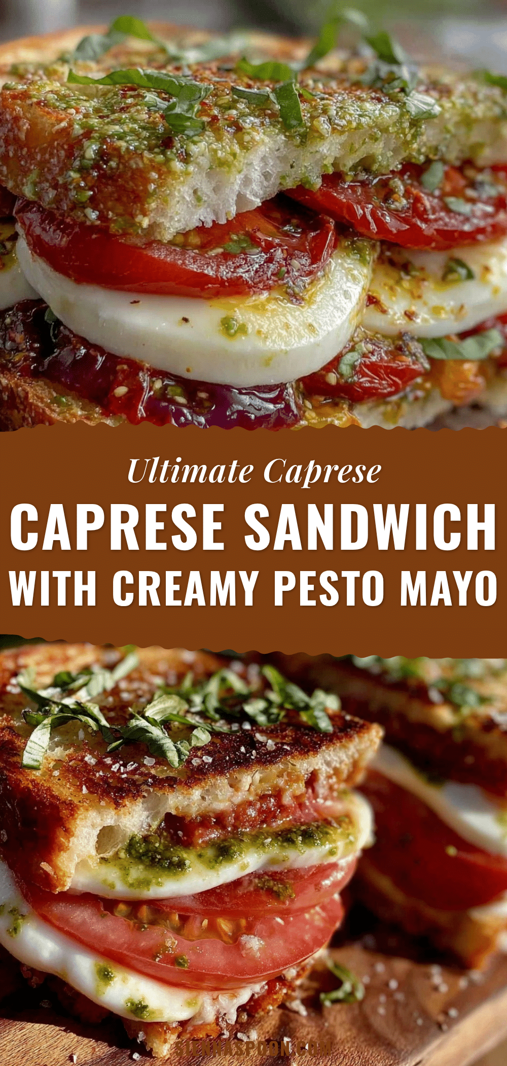 Fresh Caprese Sandwich recipe