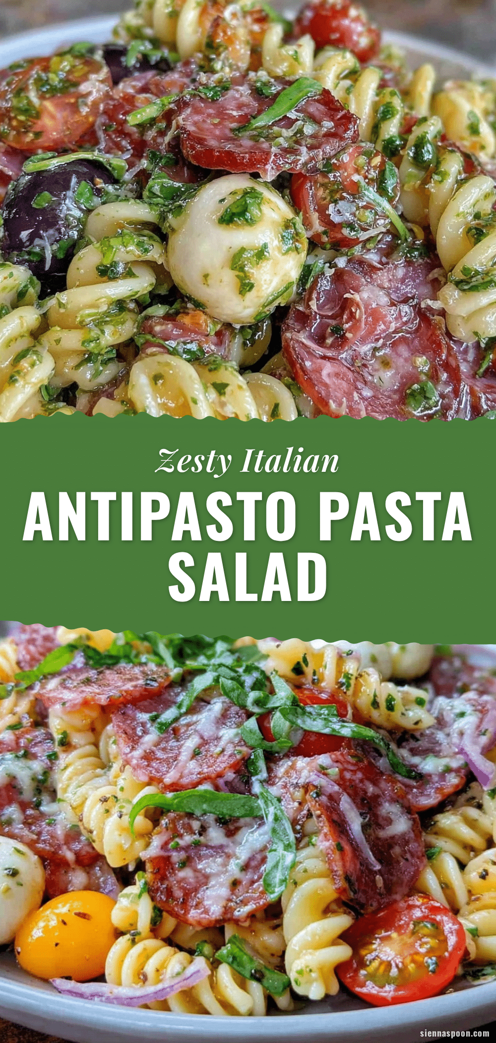 fresh italian antipasto pasta salad recipe