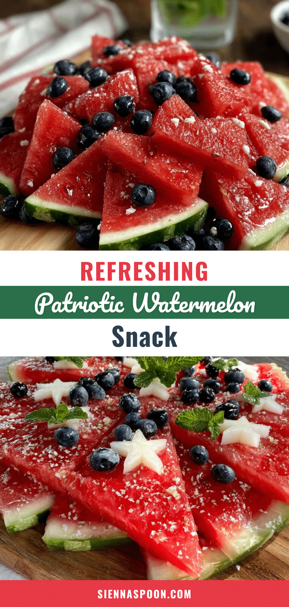 fresh patriotic watermelon platter recipe