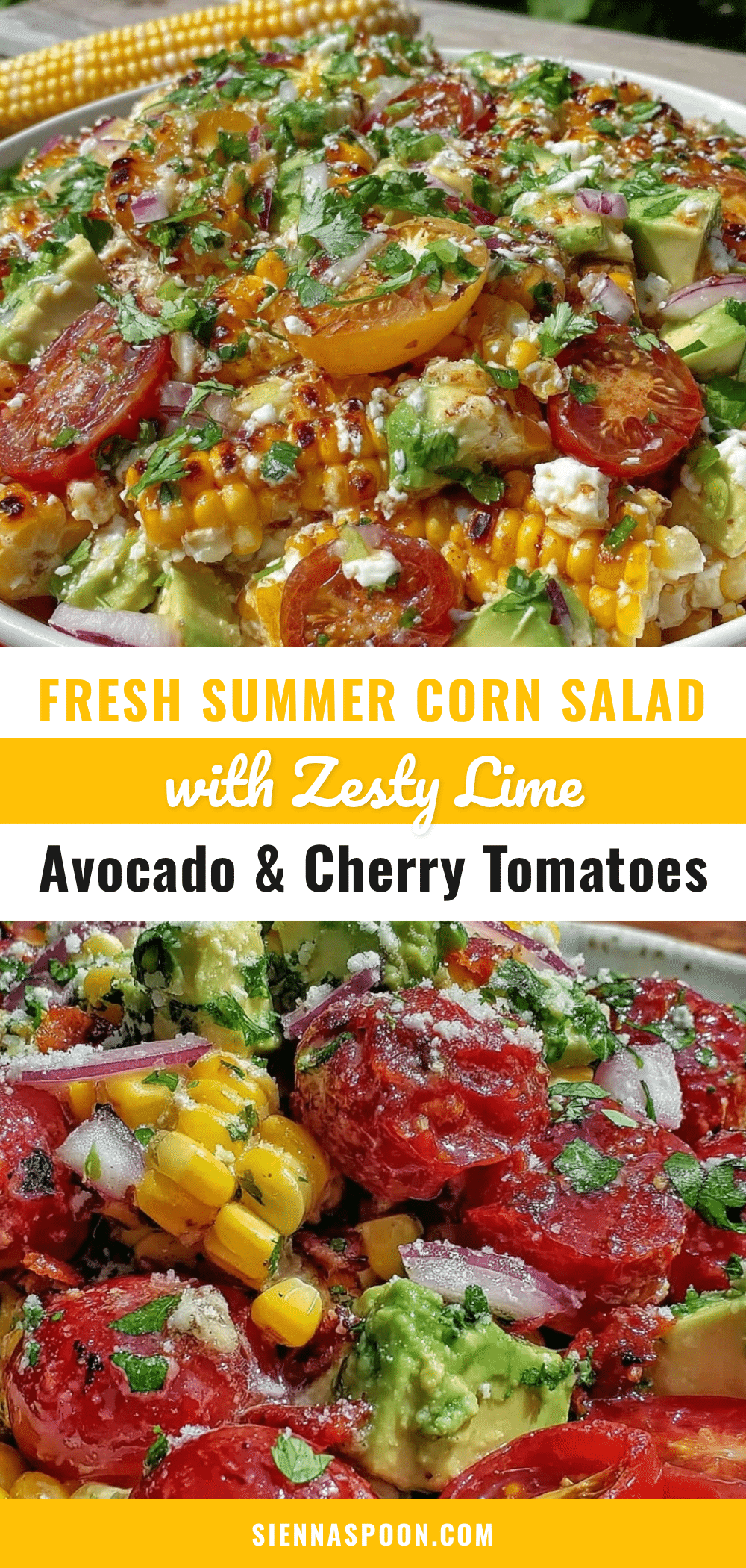 fresh summer corn salad recipe