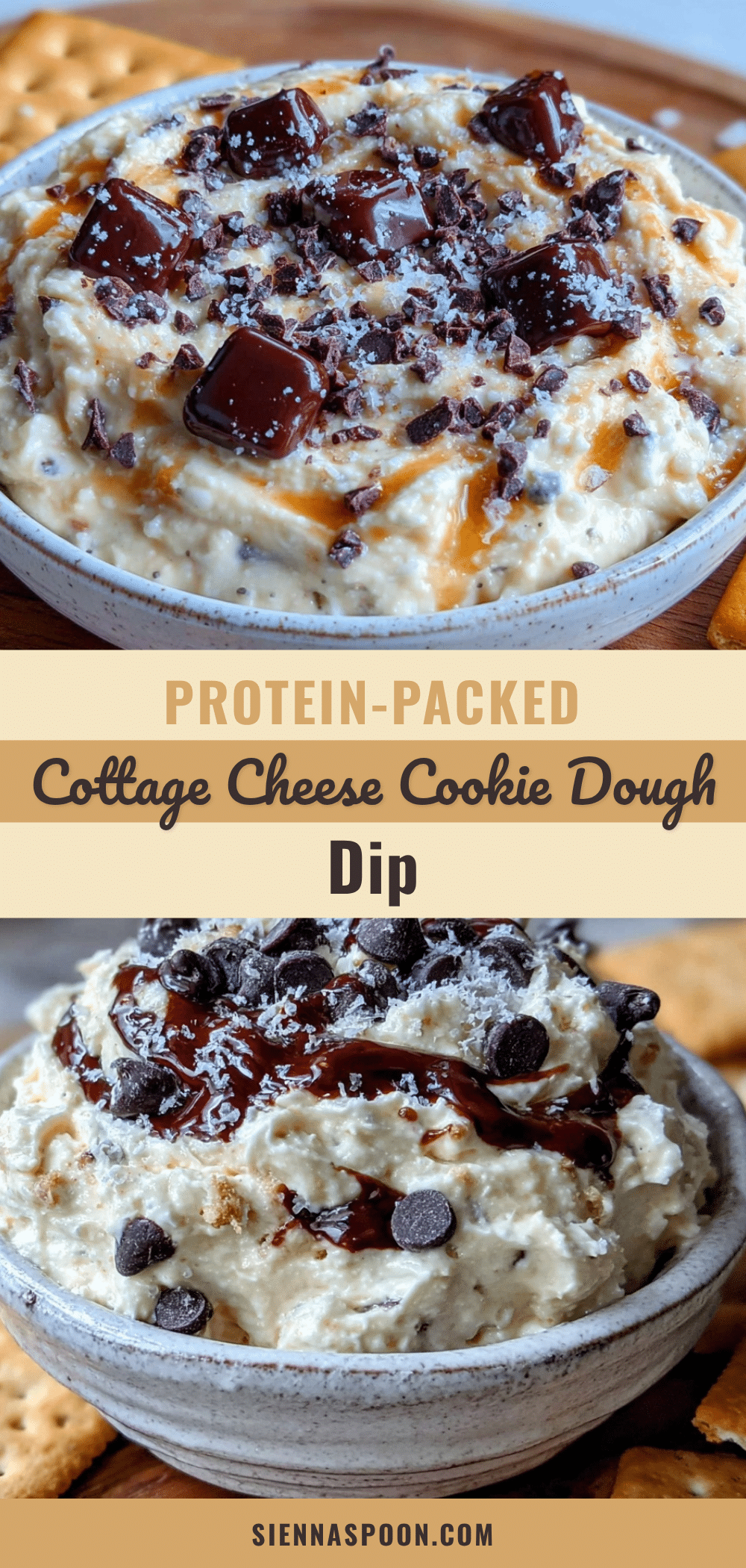 healthy cottage cheese cookie dough dip recipe
