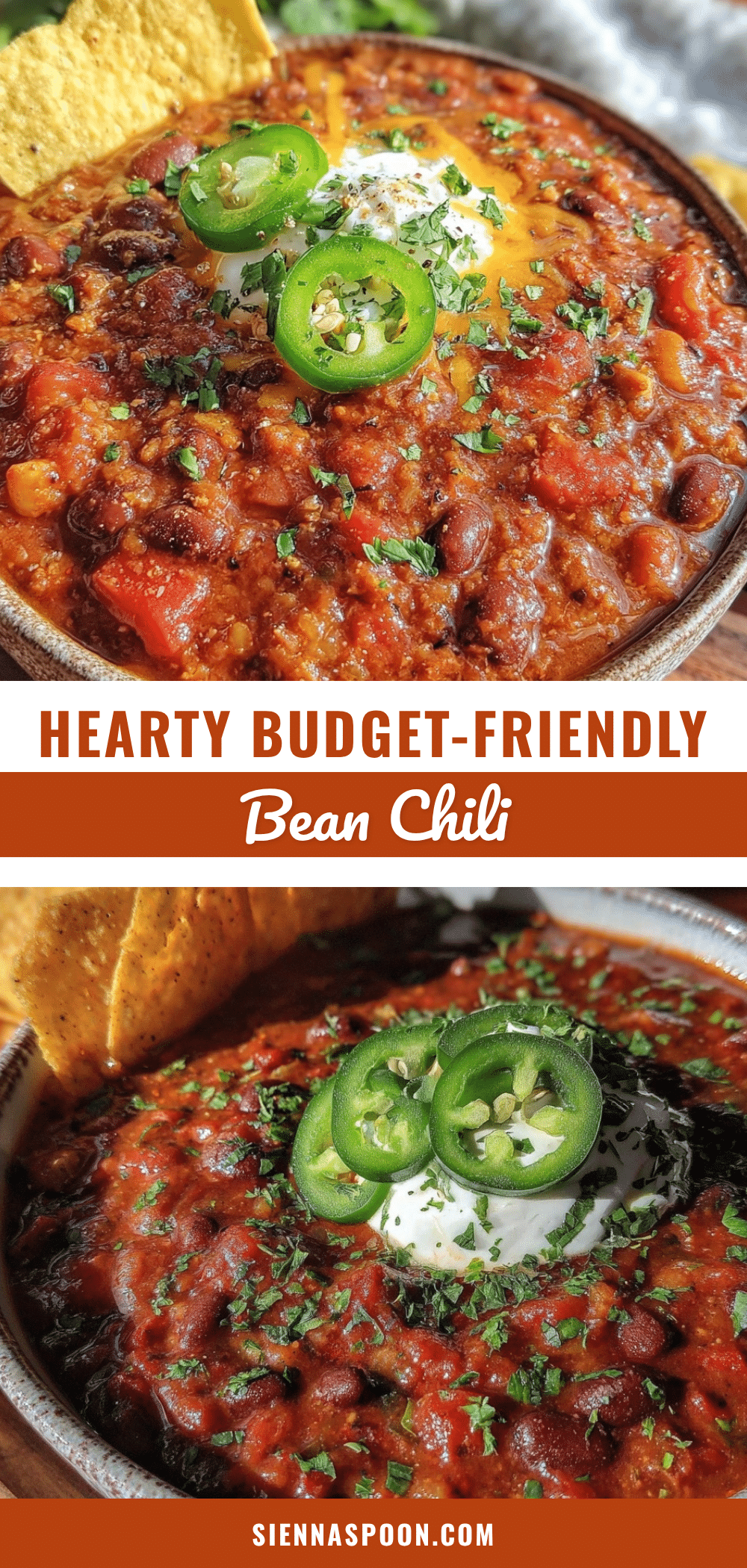 hearty bean chili recipe