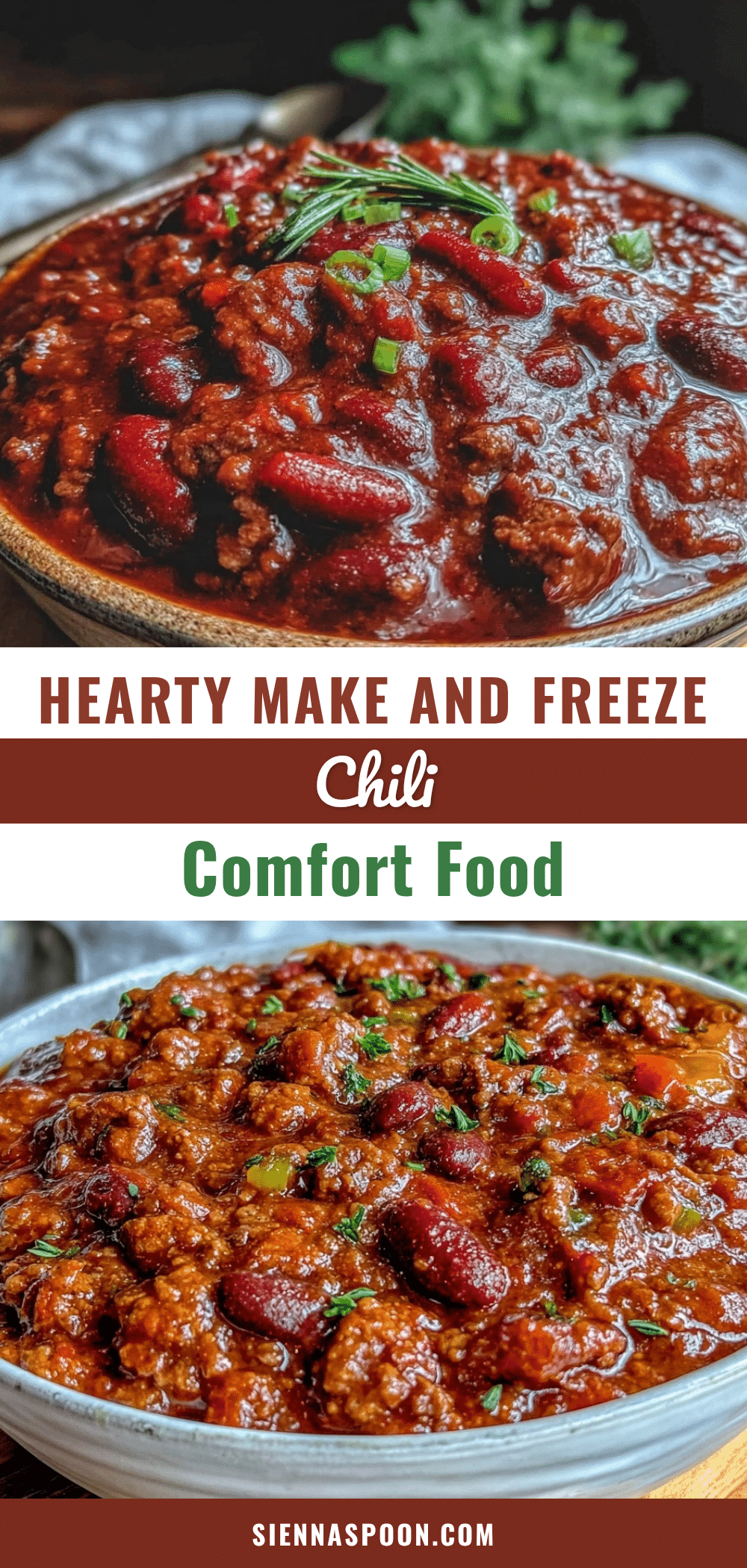 hearty make and freeze chili recipe recipe