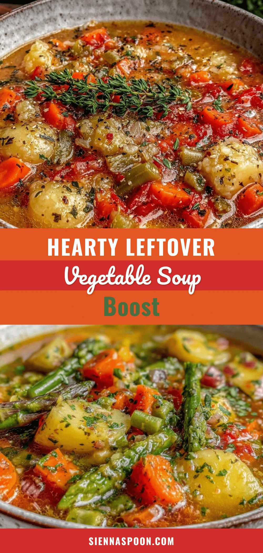 leftover vegetable soup recipe