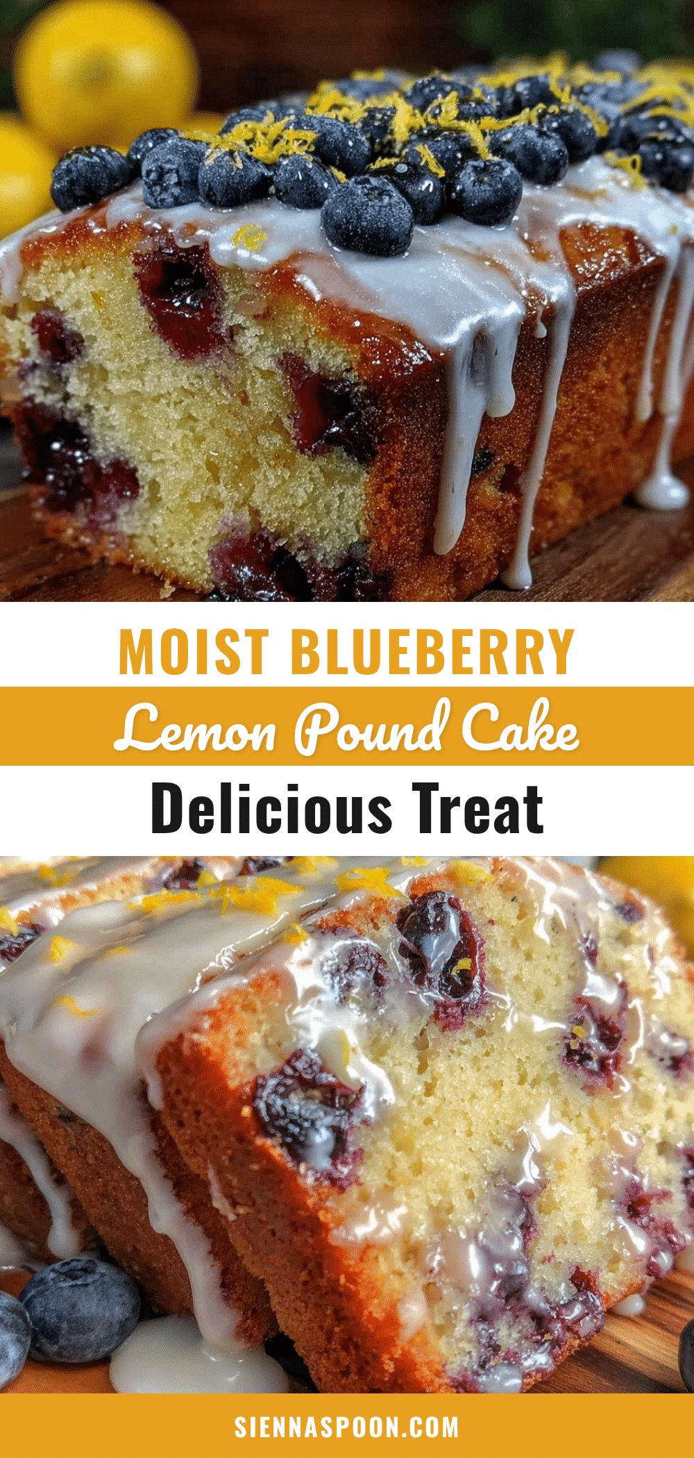 moist blueberry lemon pound cake recipe