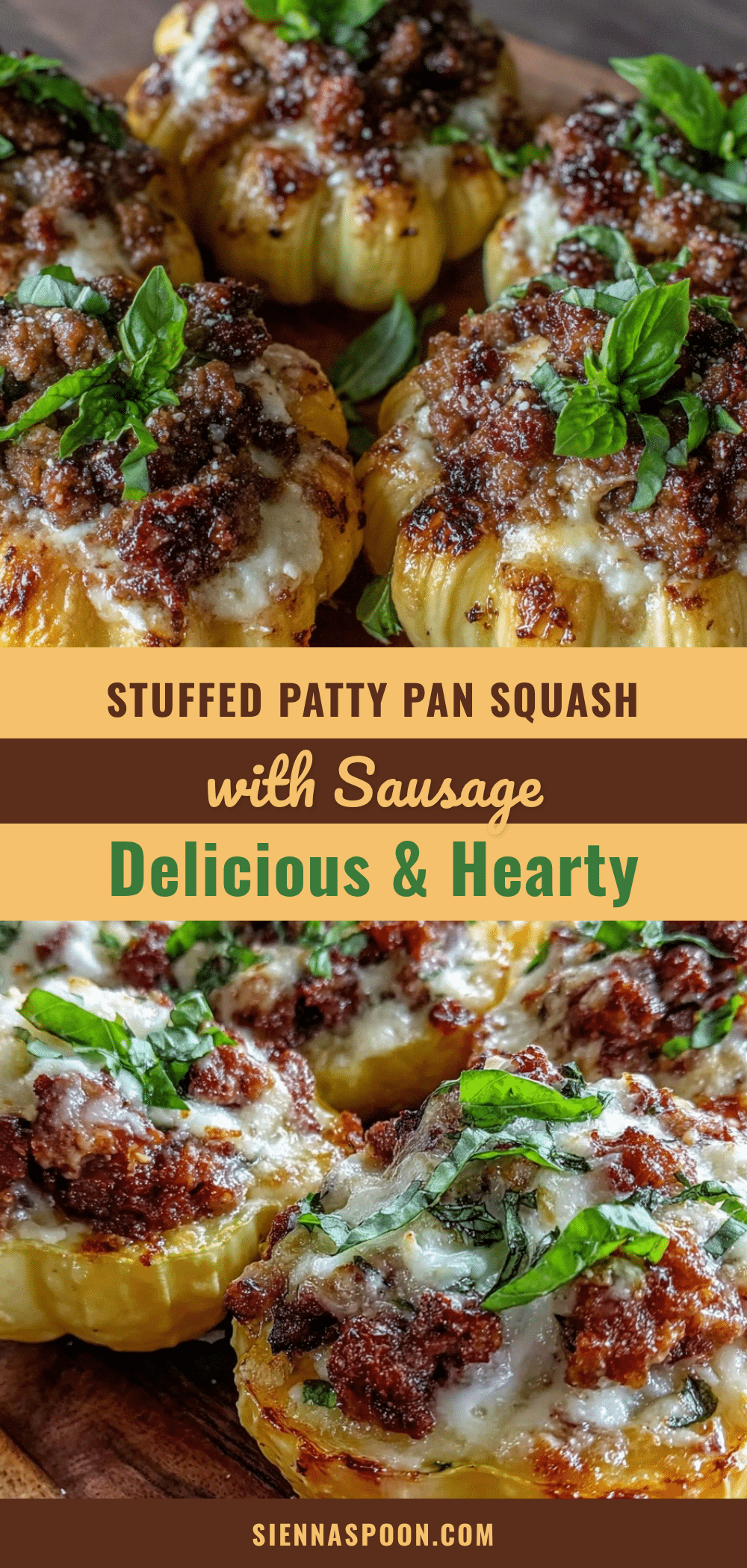 patty pan squash stuffed recipe