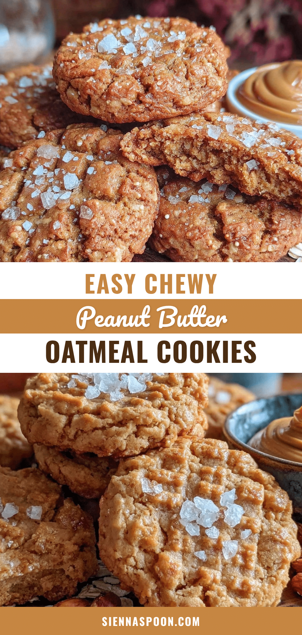 peanut butter oatmeal cookies recipe