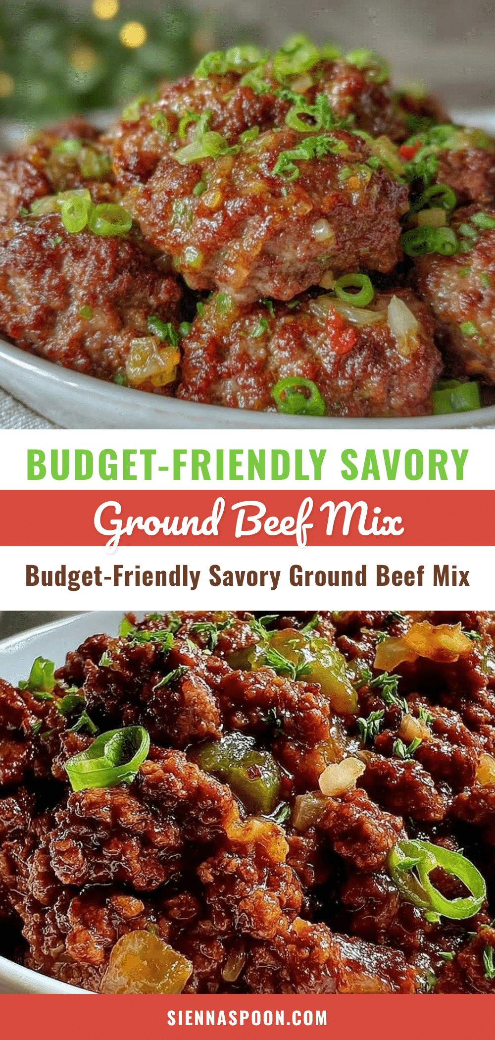 savory ground beef with fillers recipe