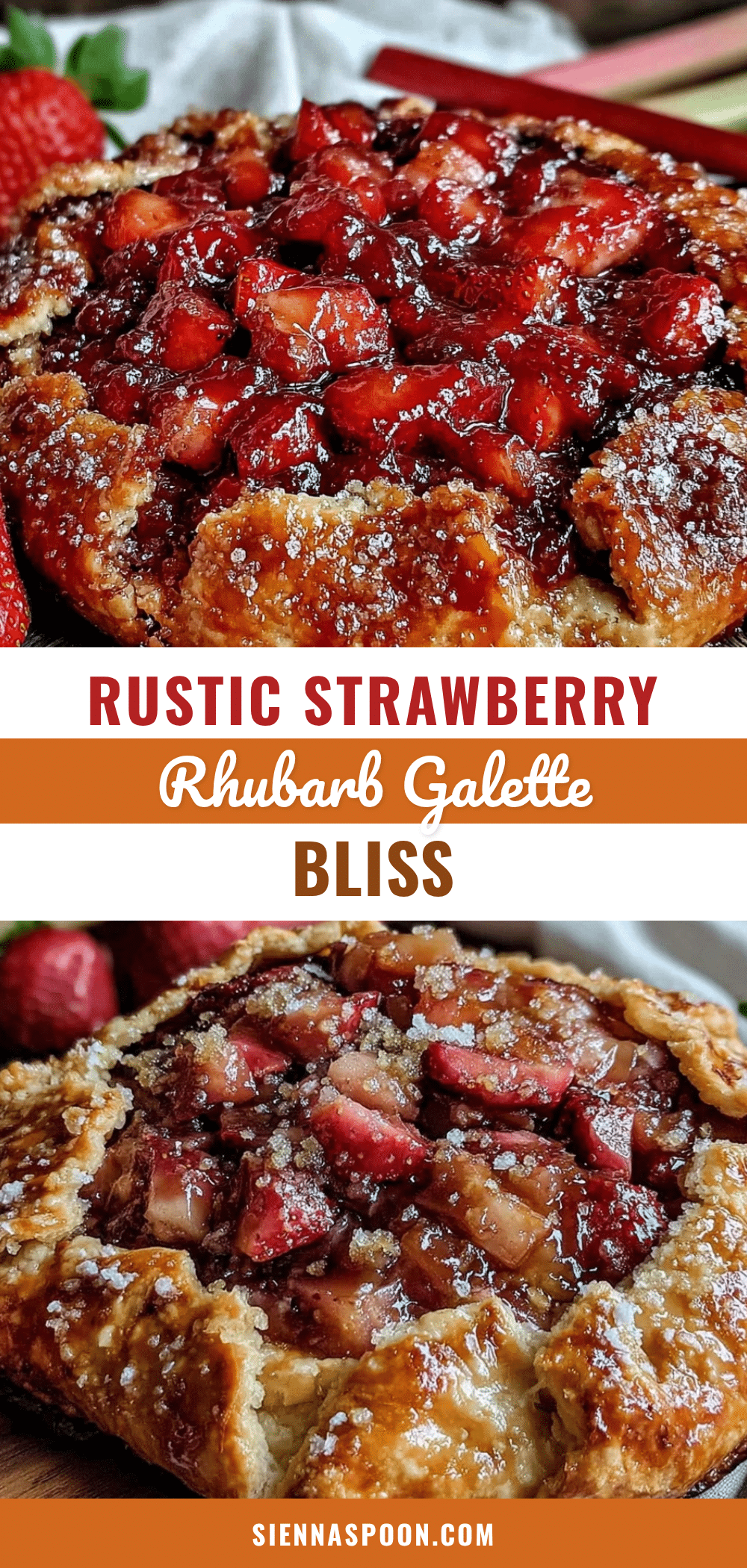 strawberry rhubarb galette recipe