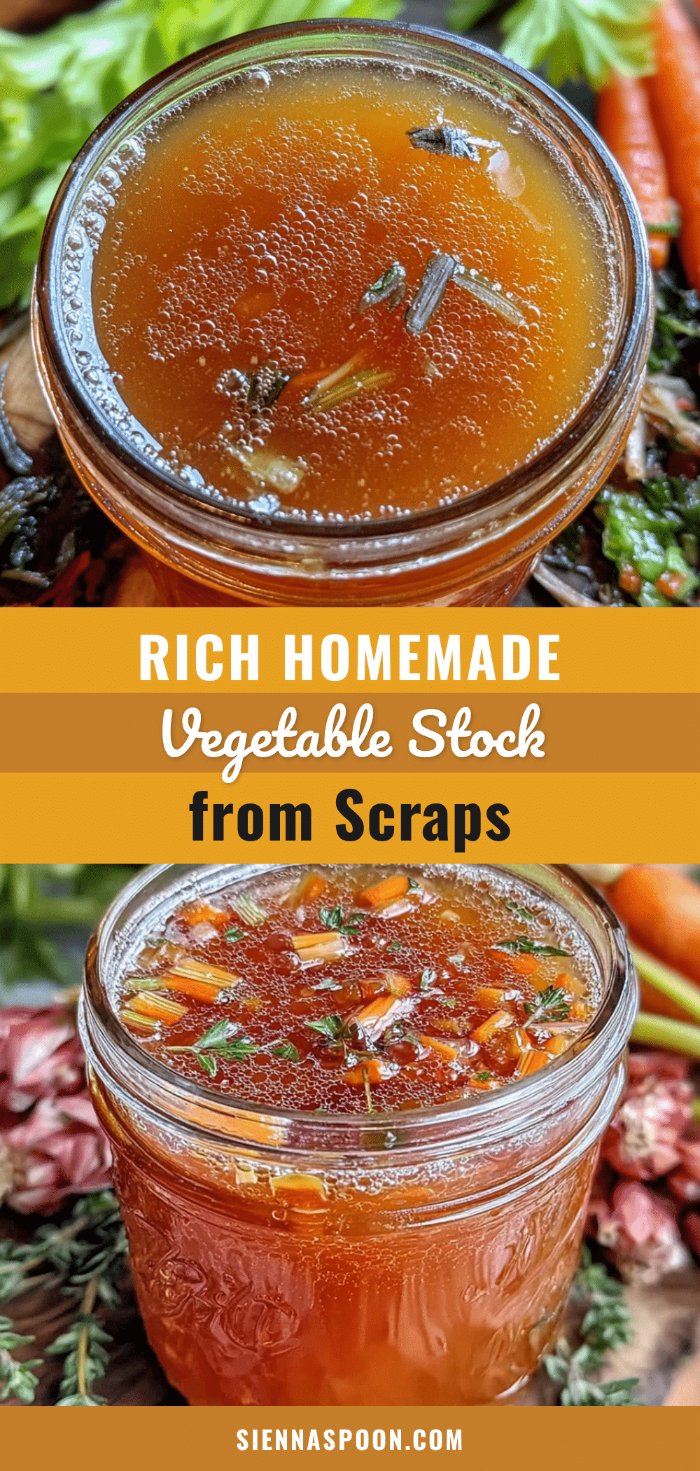 vegetable stock from scraps recipe